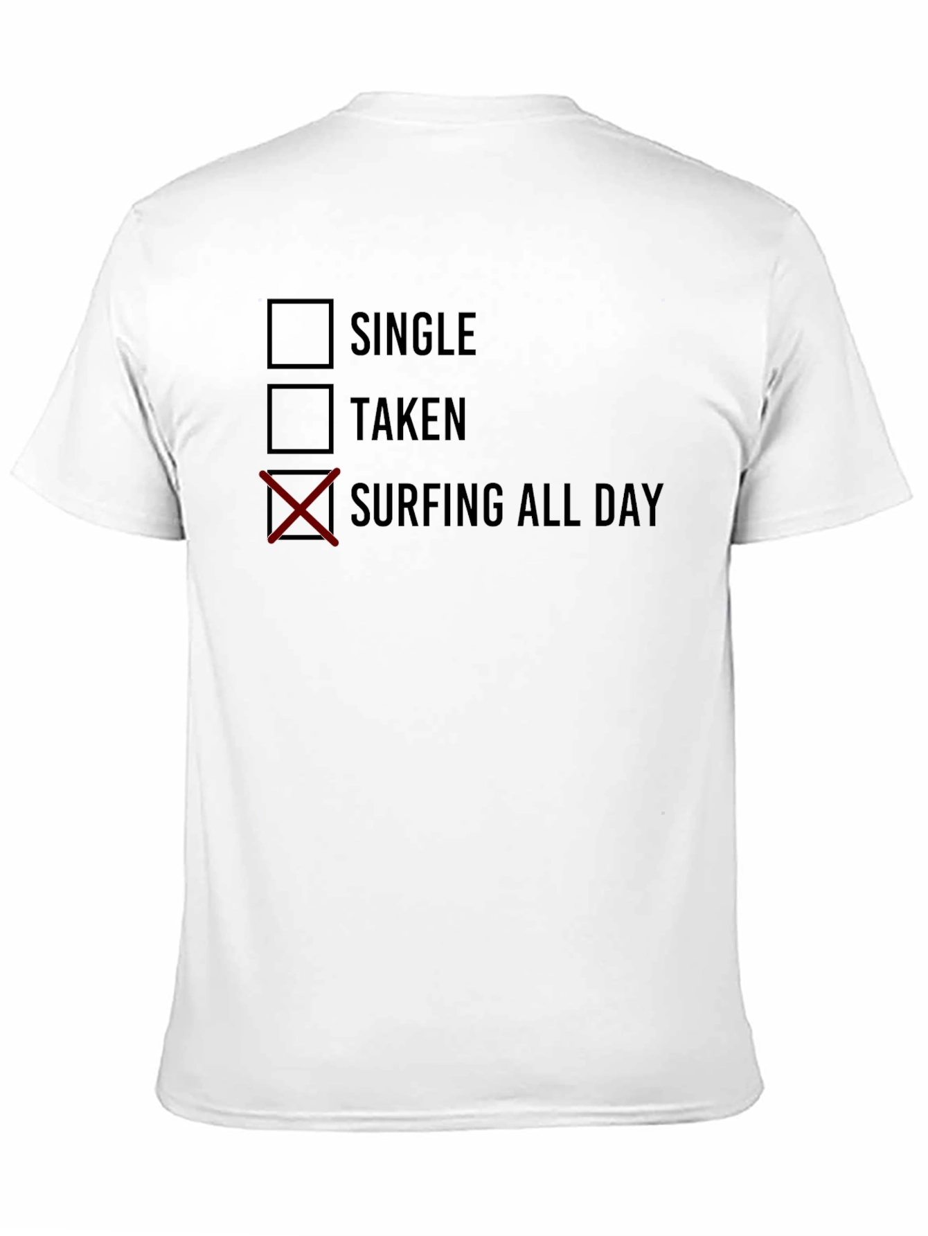 Surfing All Day T-Shirt - Single Taken Surfing Tee