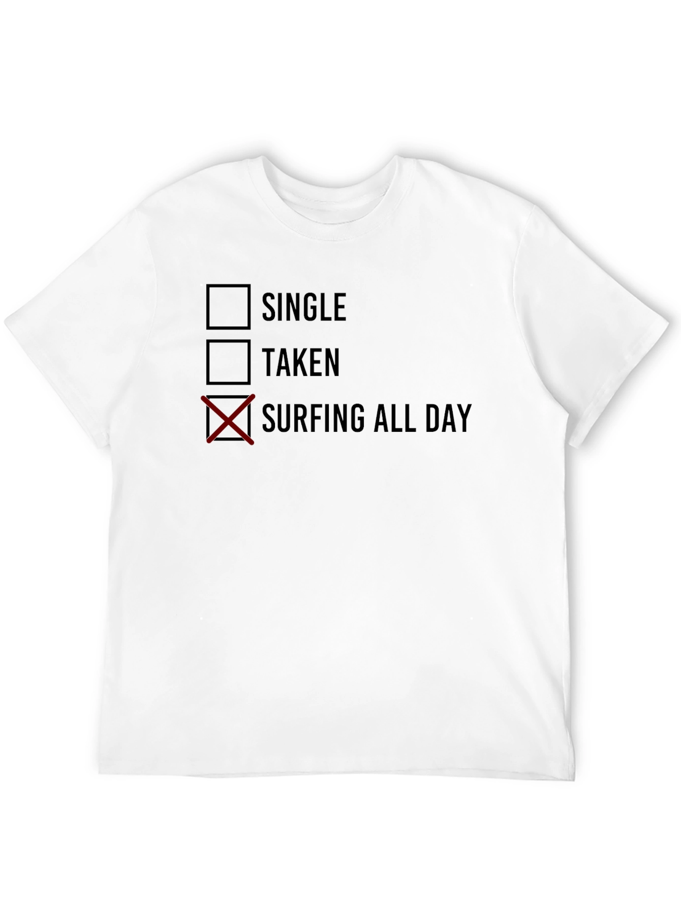 Surfing All Day T-Shirt - Single Taken Surfing Tee