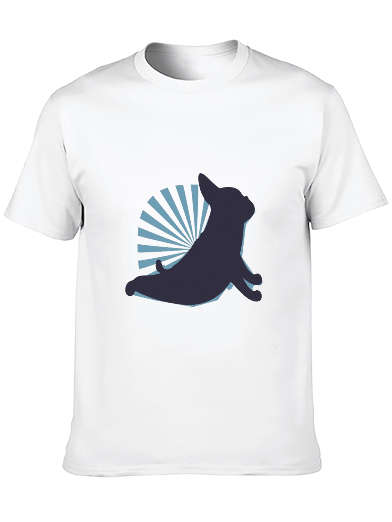 Yoga Dog Graphic Tee - Comfy Black Shirt