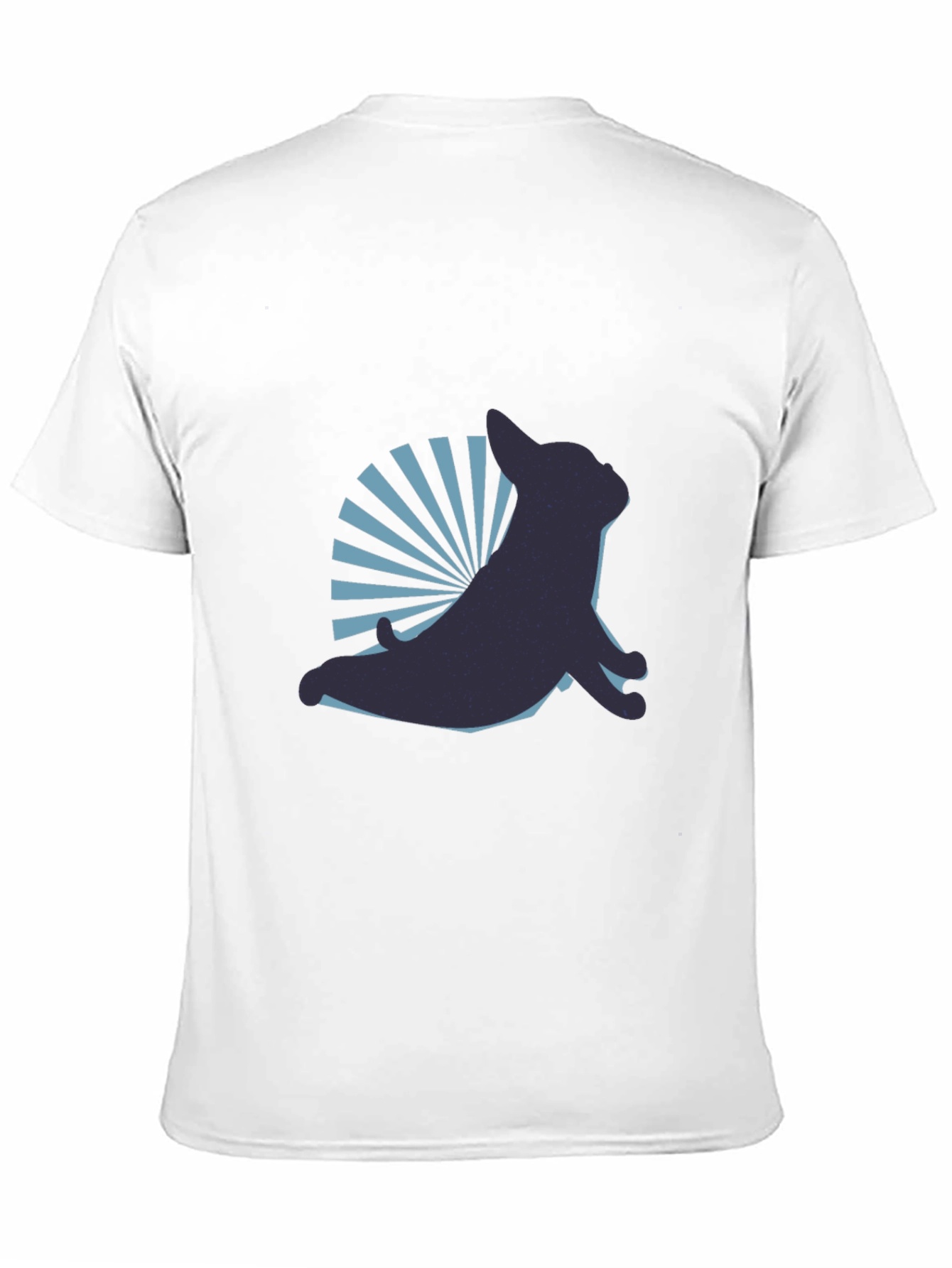 Yoga Dog Graphic Tee - Comfy Black Shirt