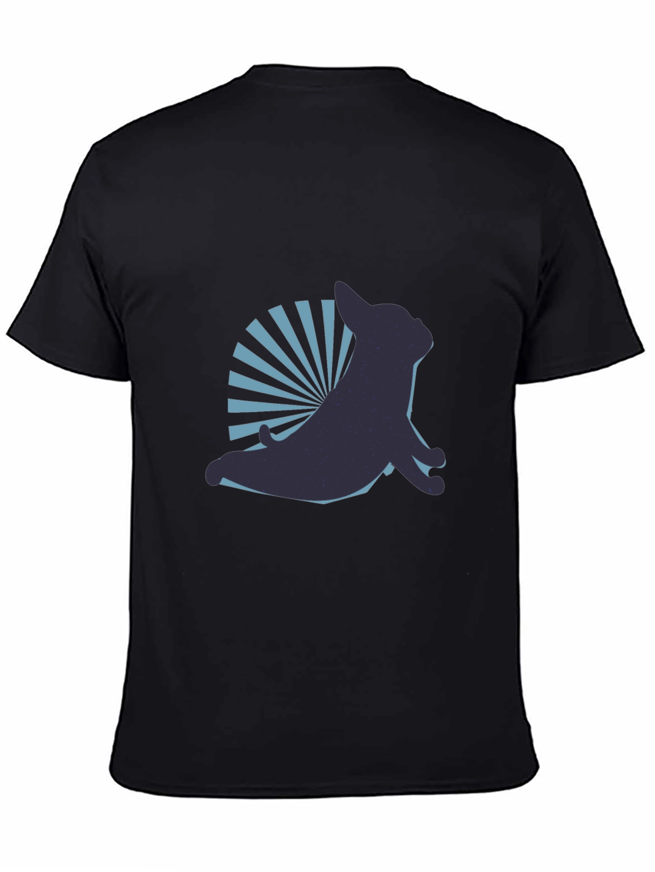Yoga Dog Graphic Tee - Comfy Black Shirt