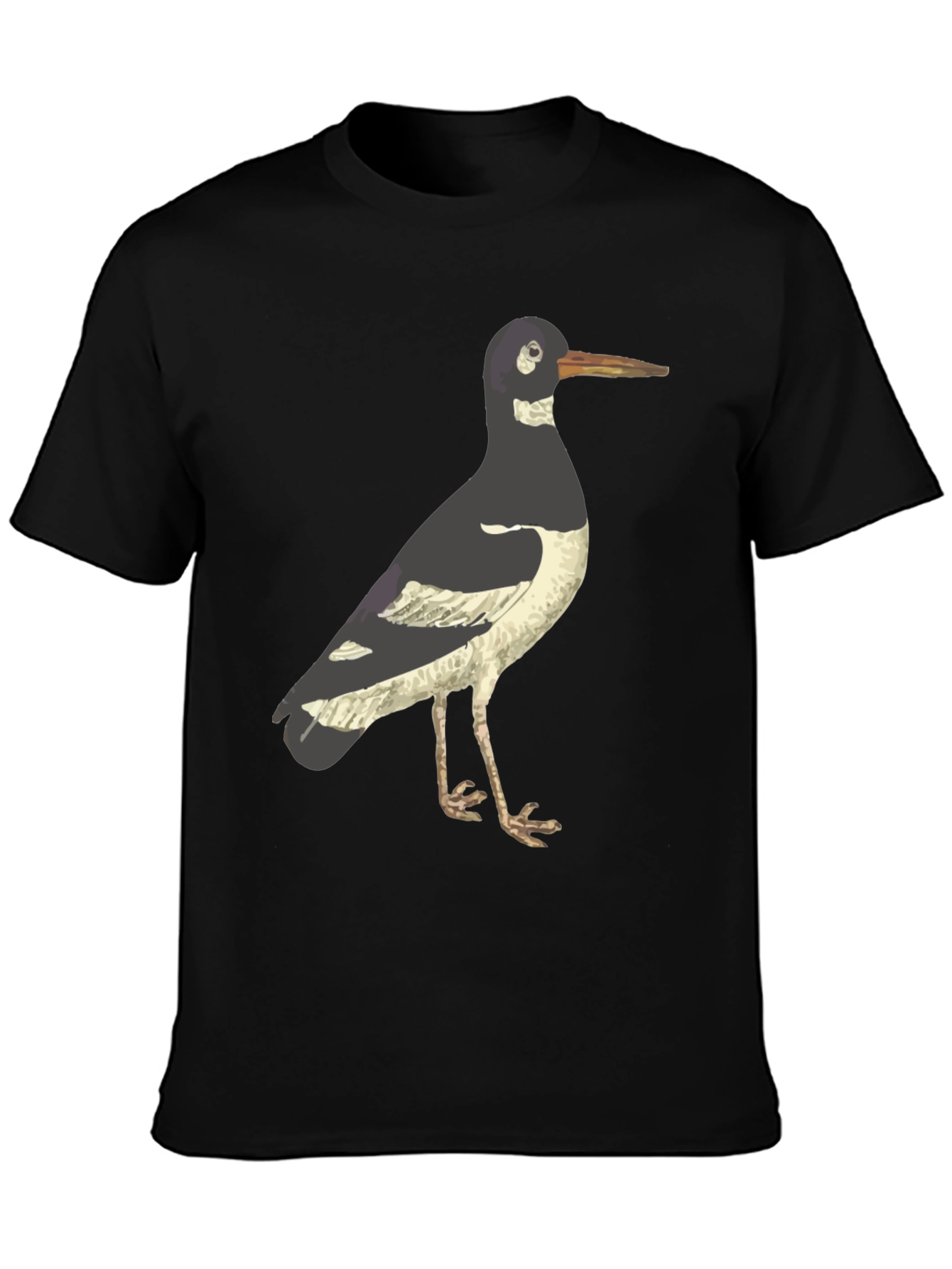 Oystercatcher Bird Graphic Tee - Nature Lover T-Shirt