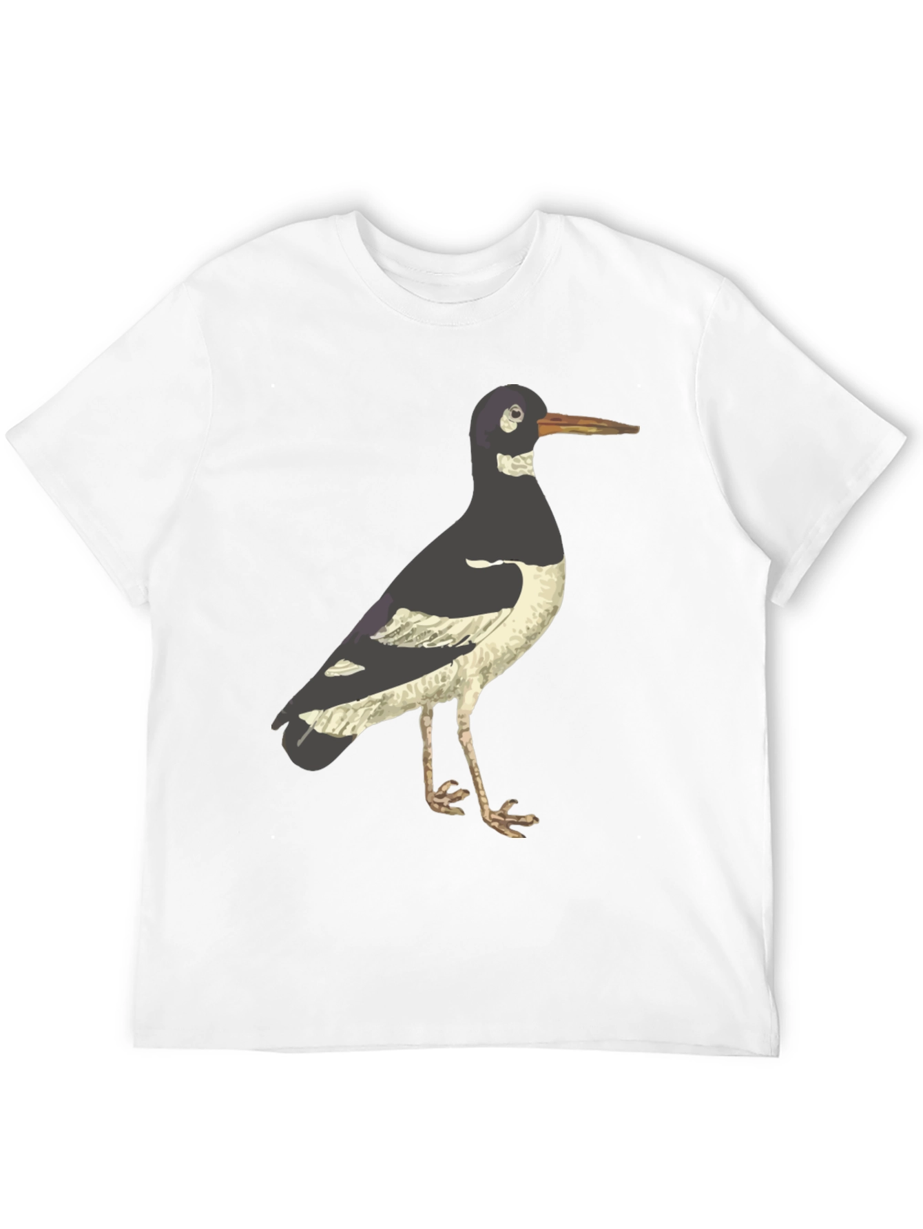 Oystercatcher Bird Graphic Tee - Nature Lover T-Shirt