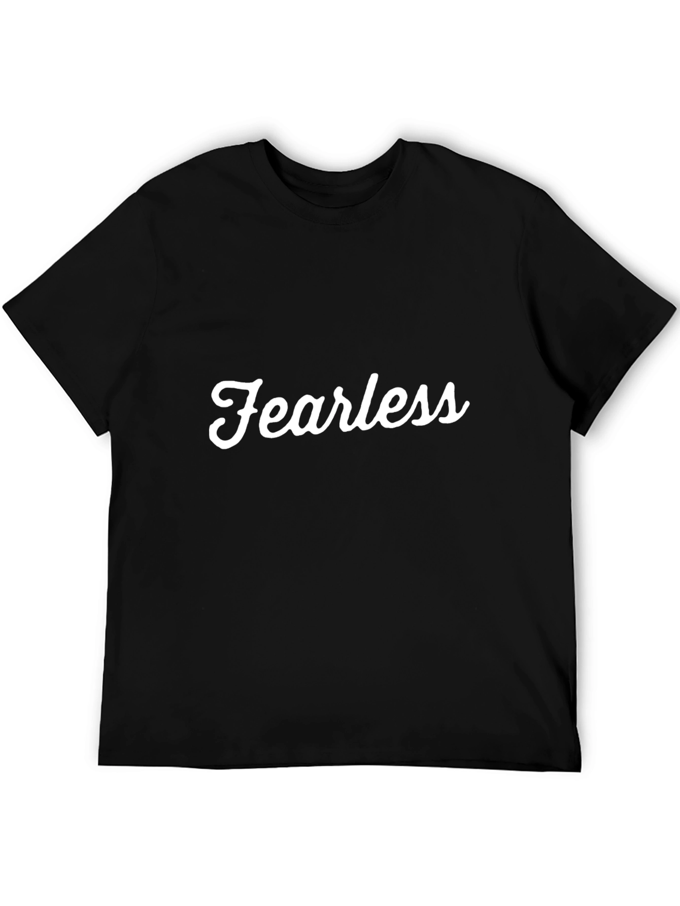 Fearless Black T-Shirt - Mens Graphic Tee