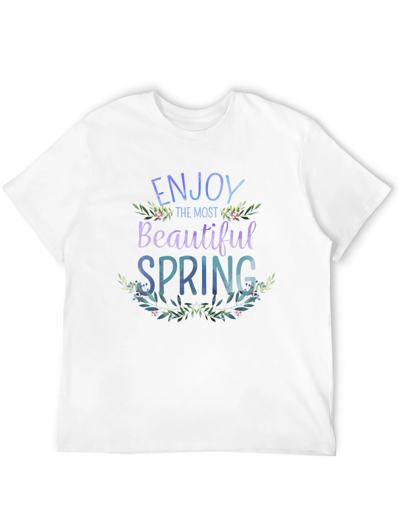 Enjoy the Most Beautiful Spring Graphic Tee
