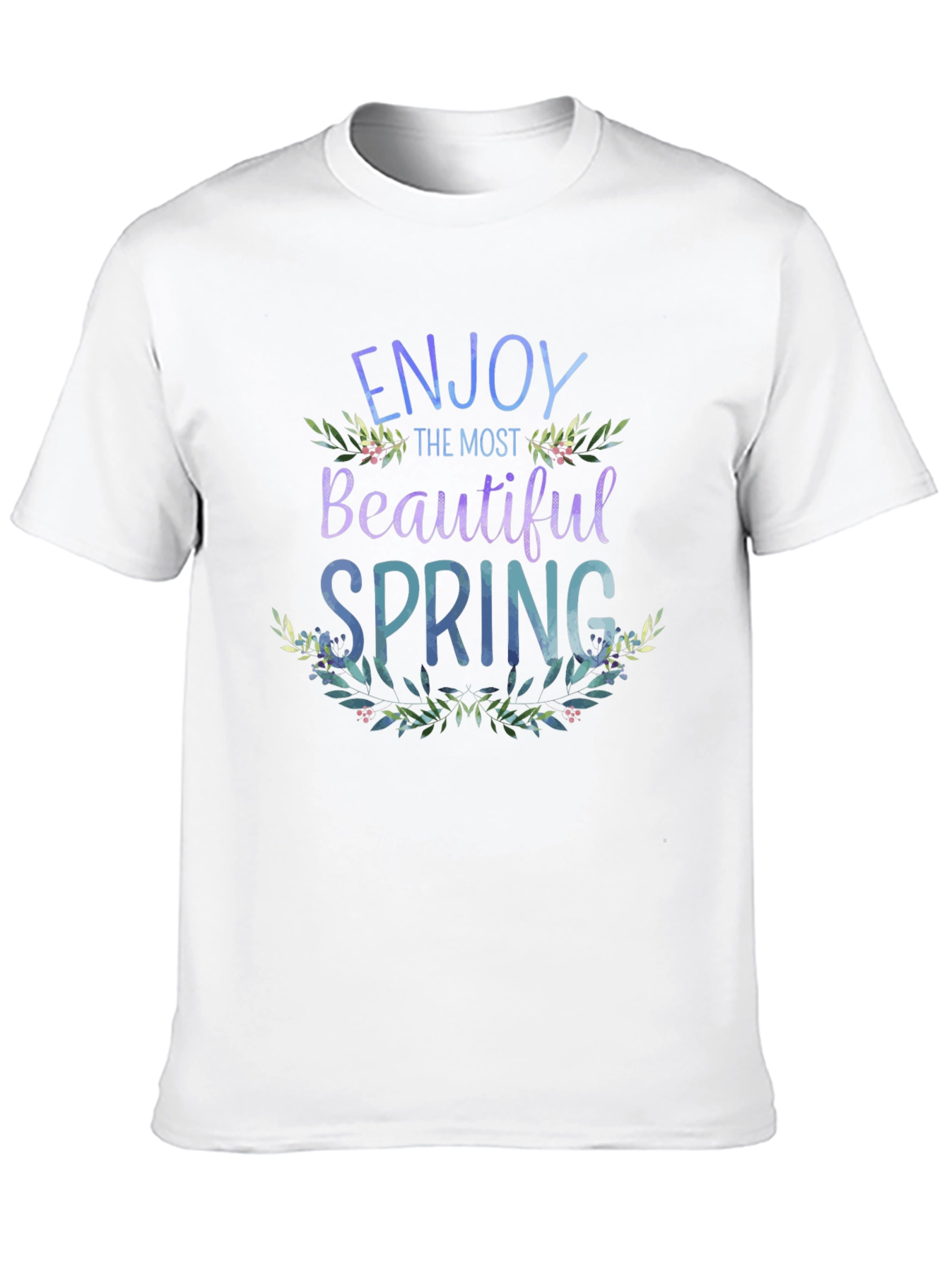 Enjoy the Most Beautiful Spring Graphic Tee