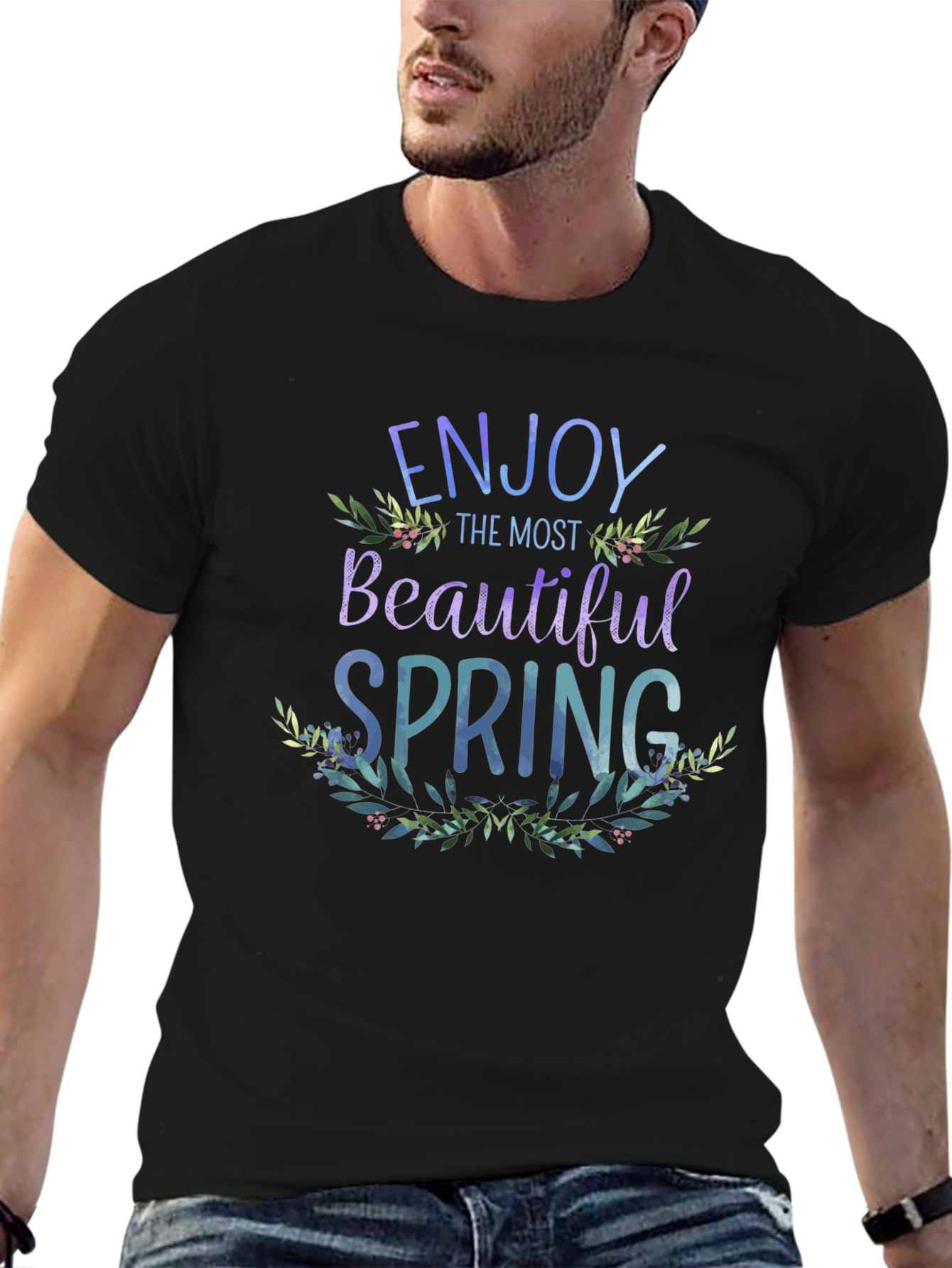 Enjoy the Most Beautiful Spring Graphic Tee