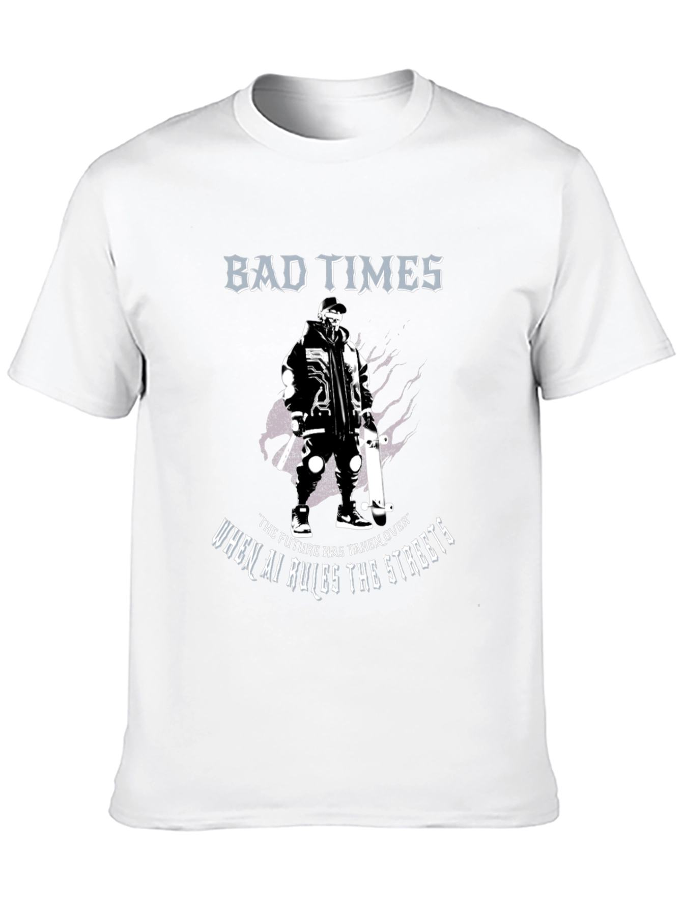 Bad Times AI Rules Graphic T-Shirt