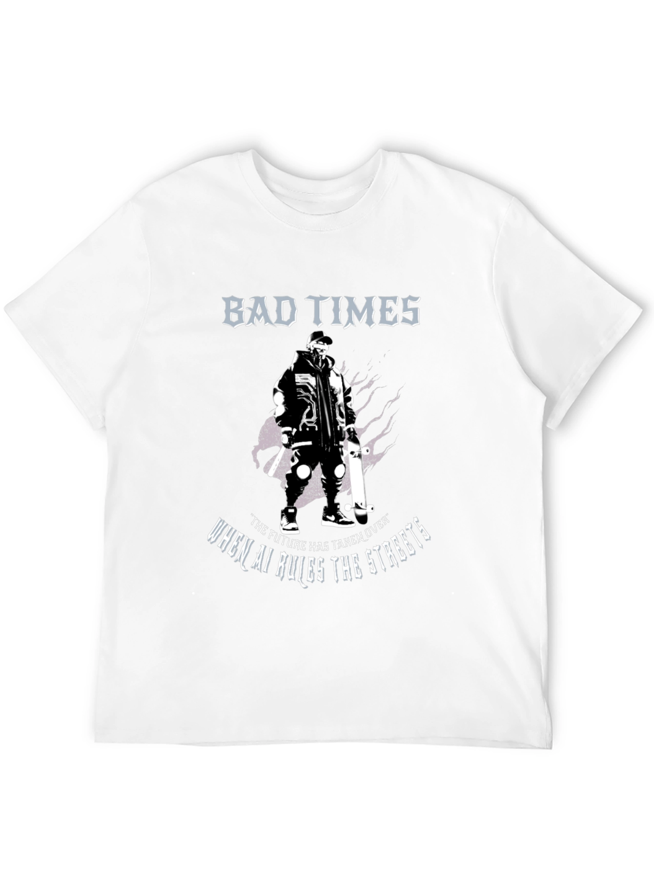 Bad Times AI Rules Graphic T-Shirt