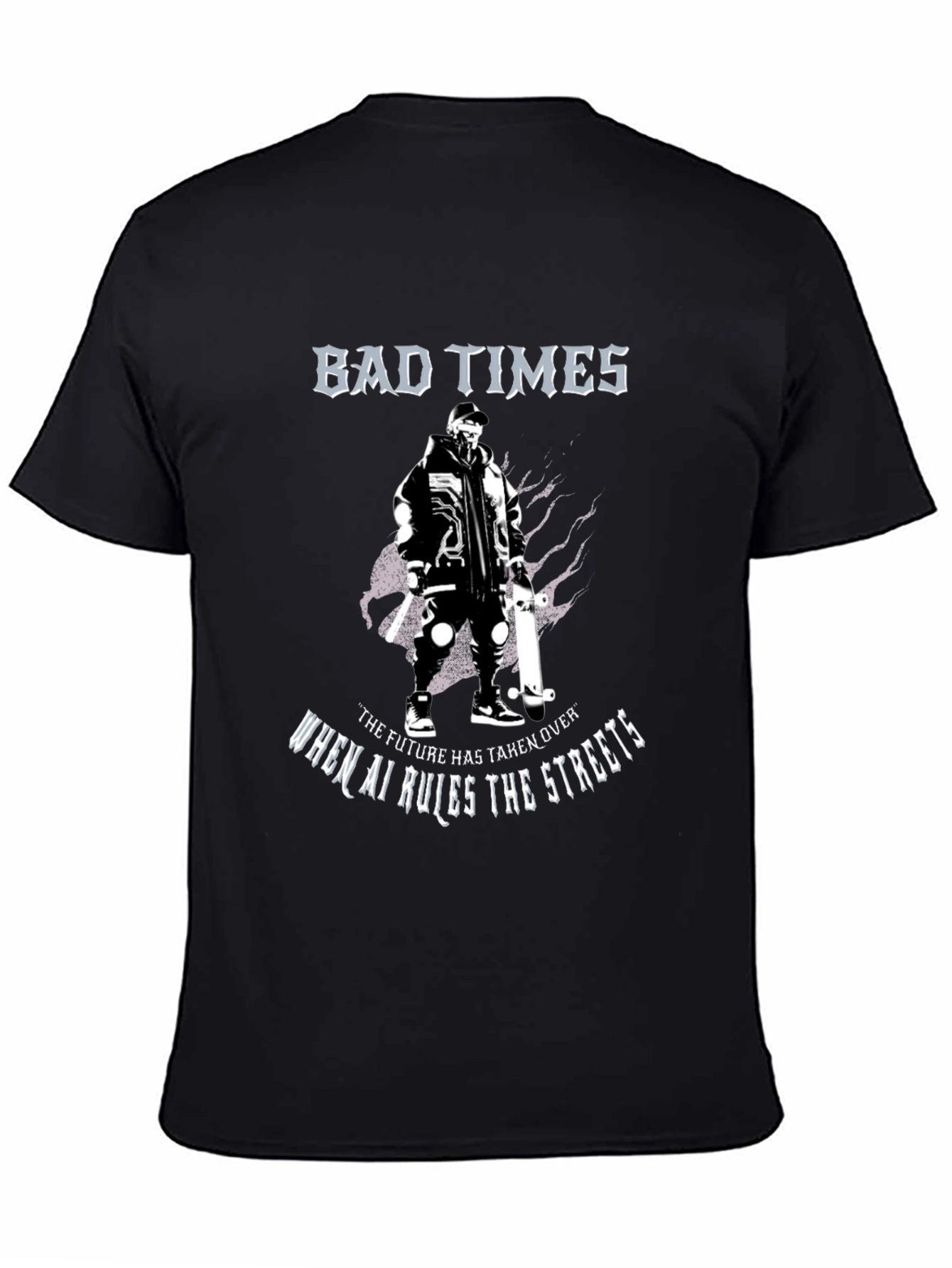 Bad Times AI Rules Graphic T-Shirt