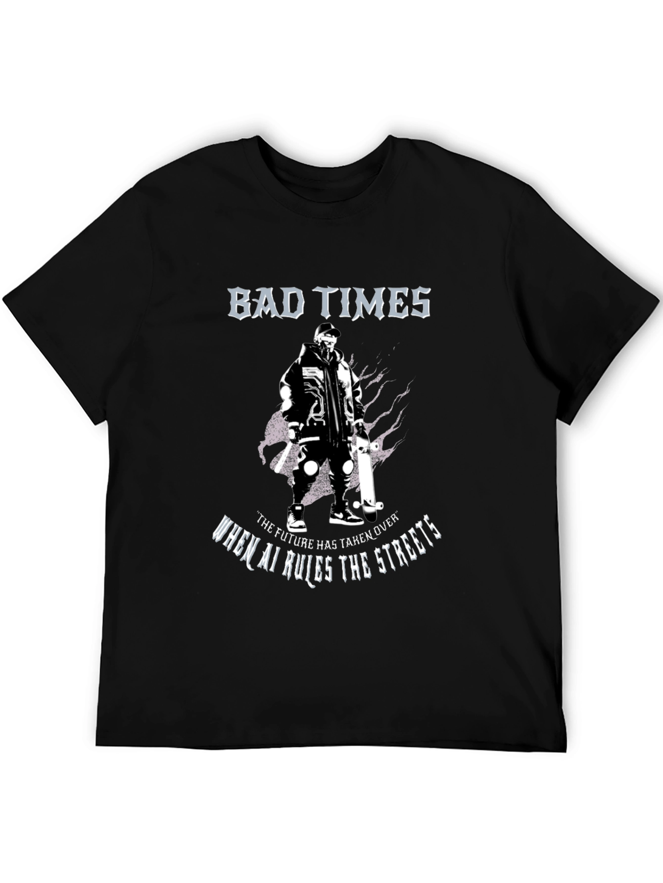 Bad Times AI Rules Graphic T-Shirt