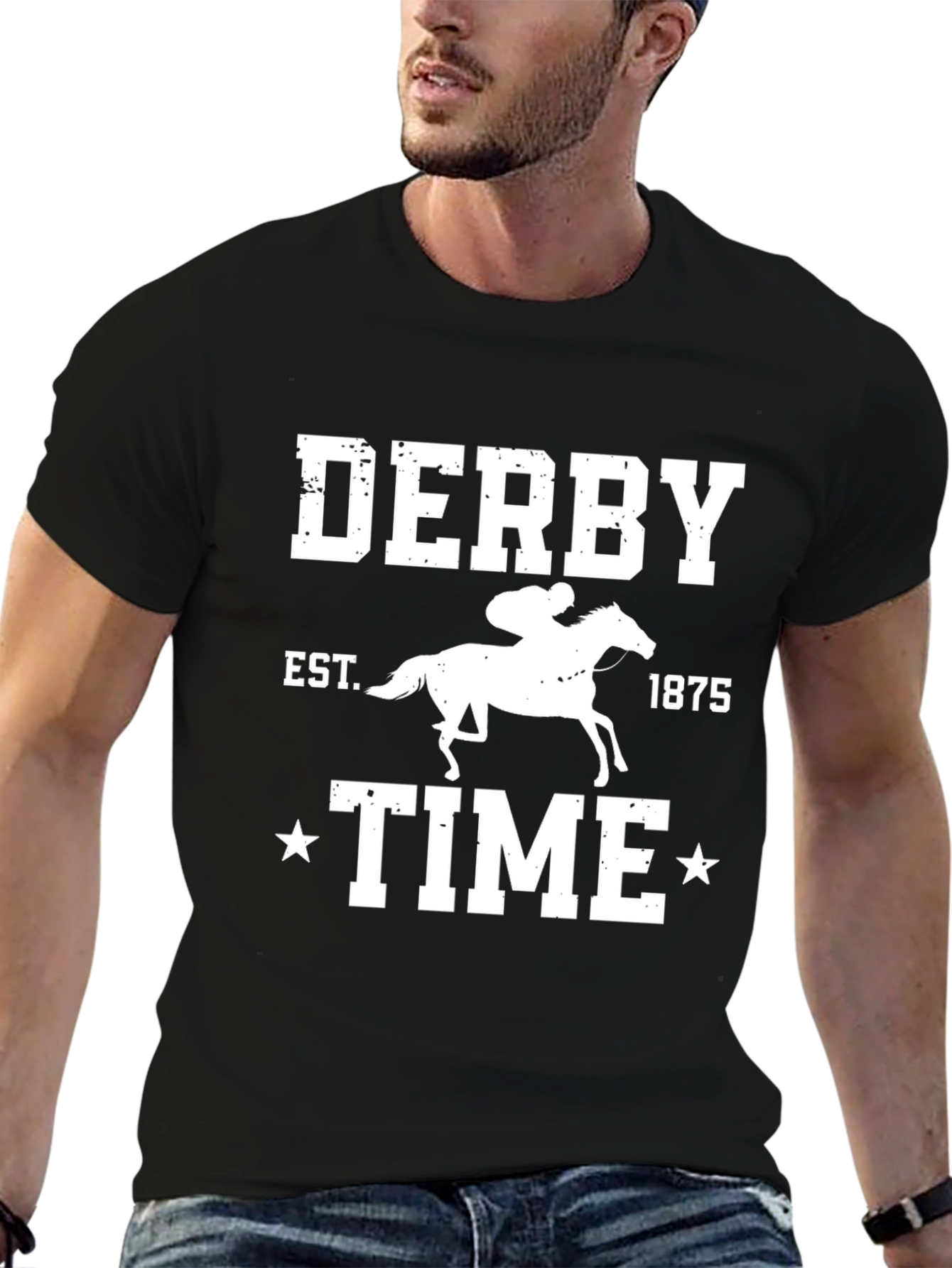Derby Time T-Shirt - Horse Racing Graphic Tee
