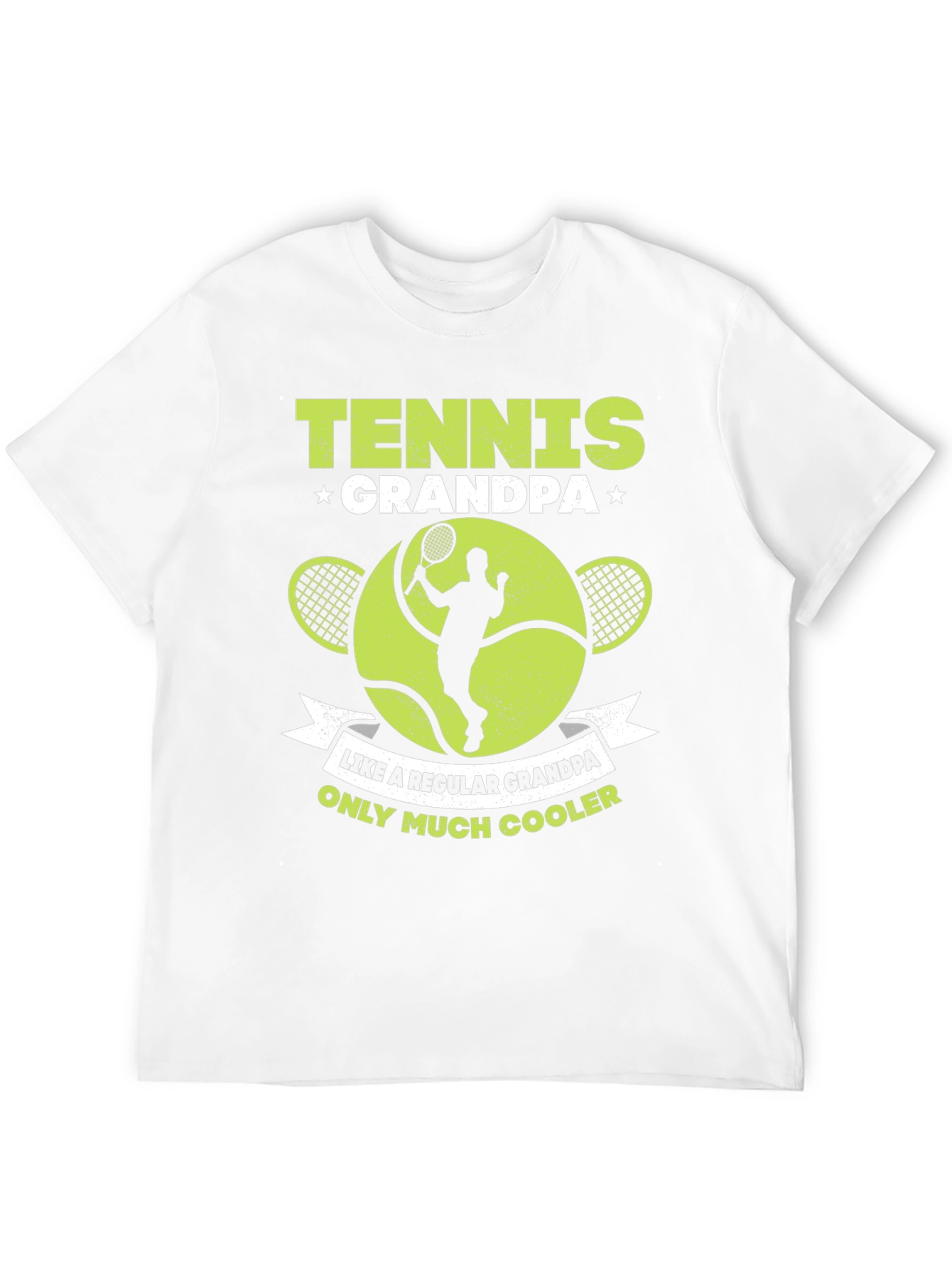 Tennis Grandpa T-Shirt - Cool Grandpa Gift