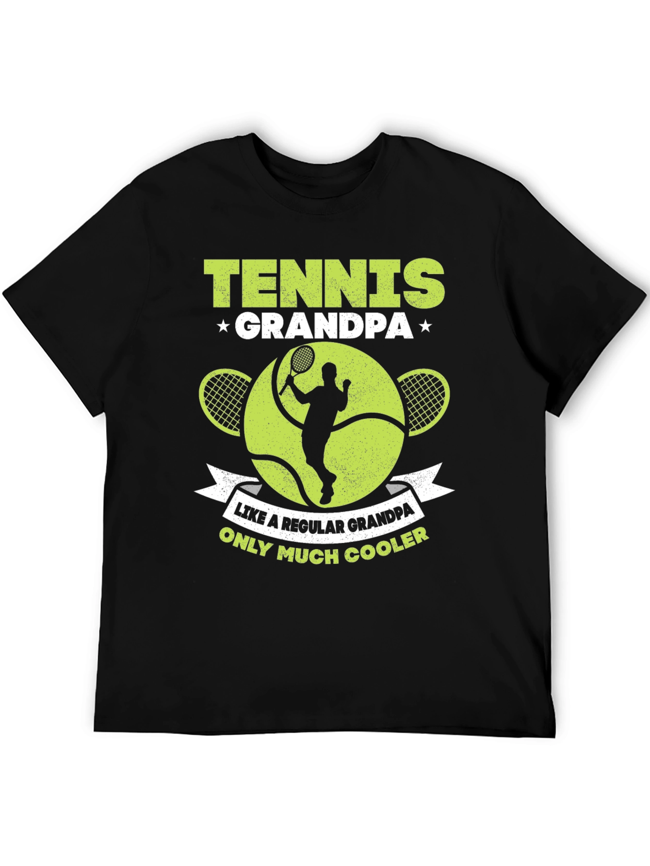 Tennis Grandpa T-Shirt - Cool Grandpa Gift