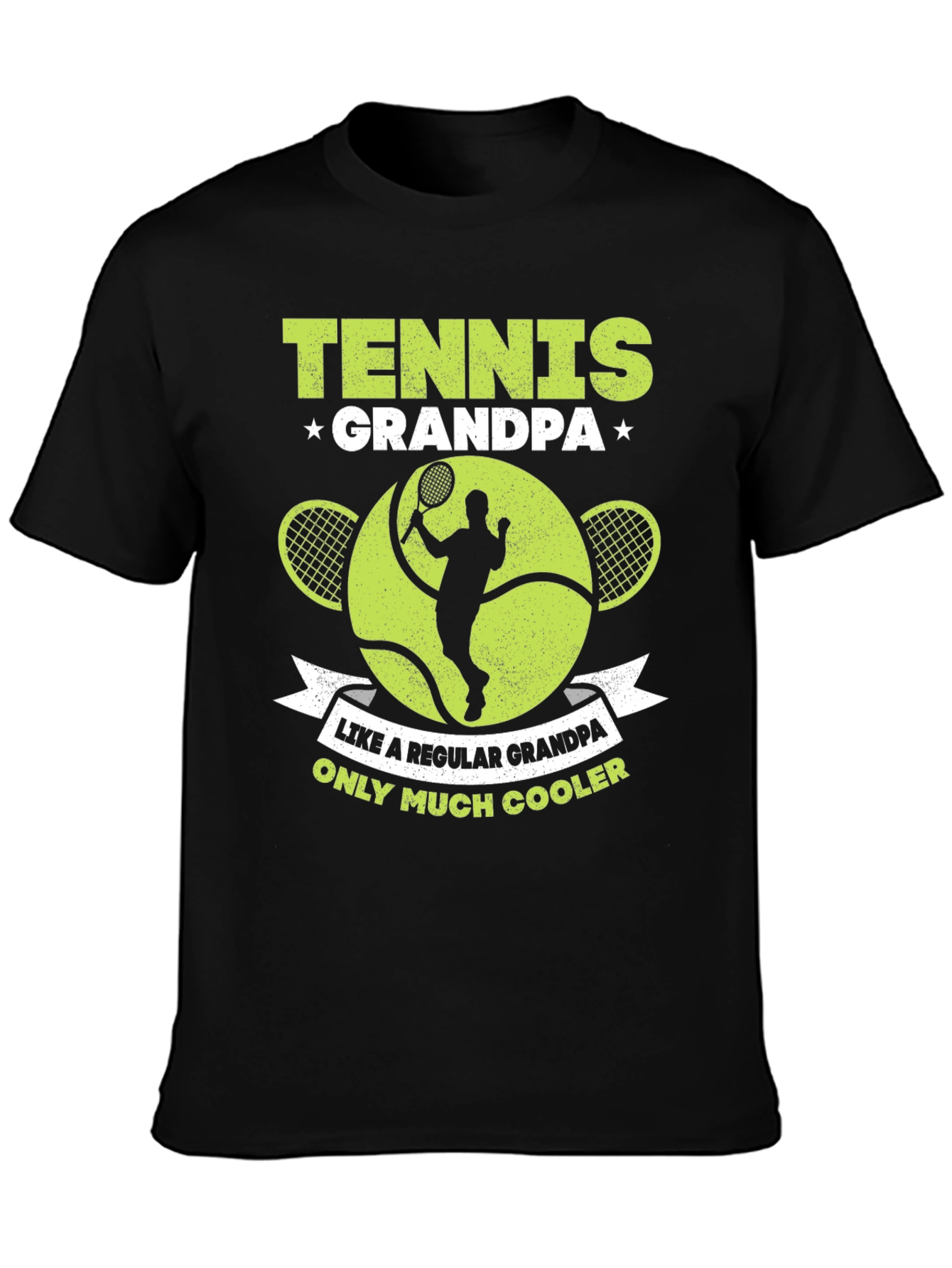 Tennis Grandpa T-Shirt - Cool Grandpa Gift