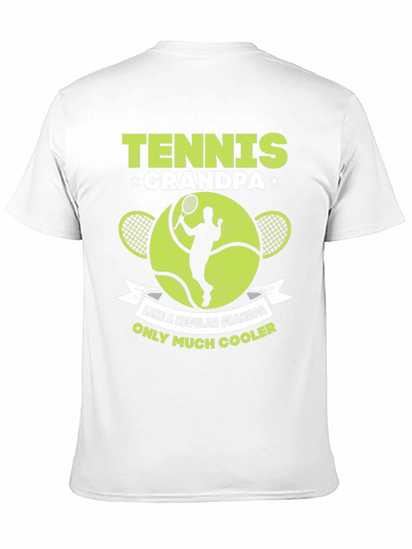 Tennis Grandpa T-Shirt - Cool Grandpa Gift