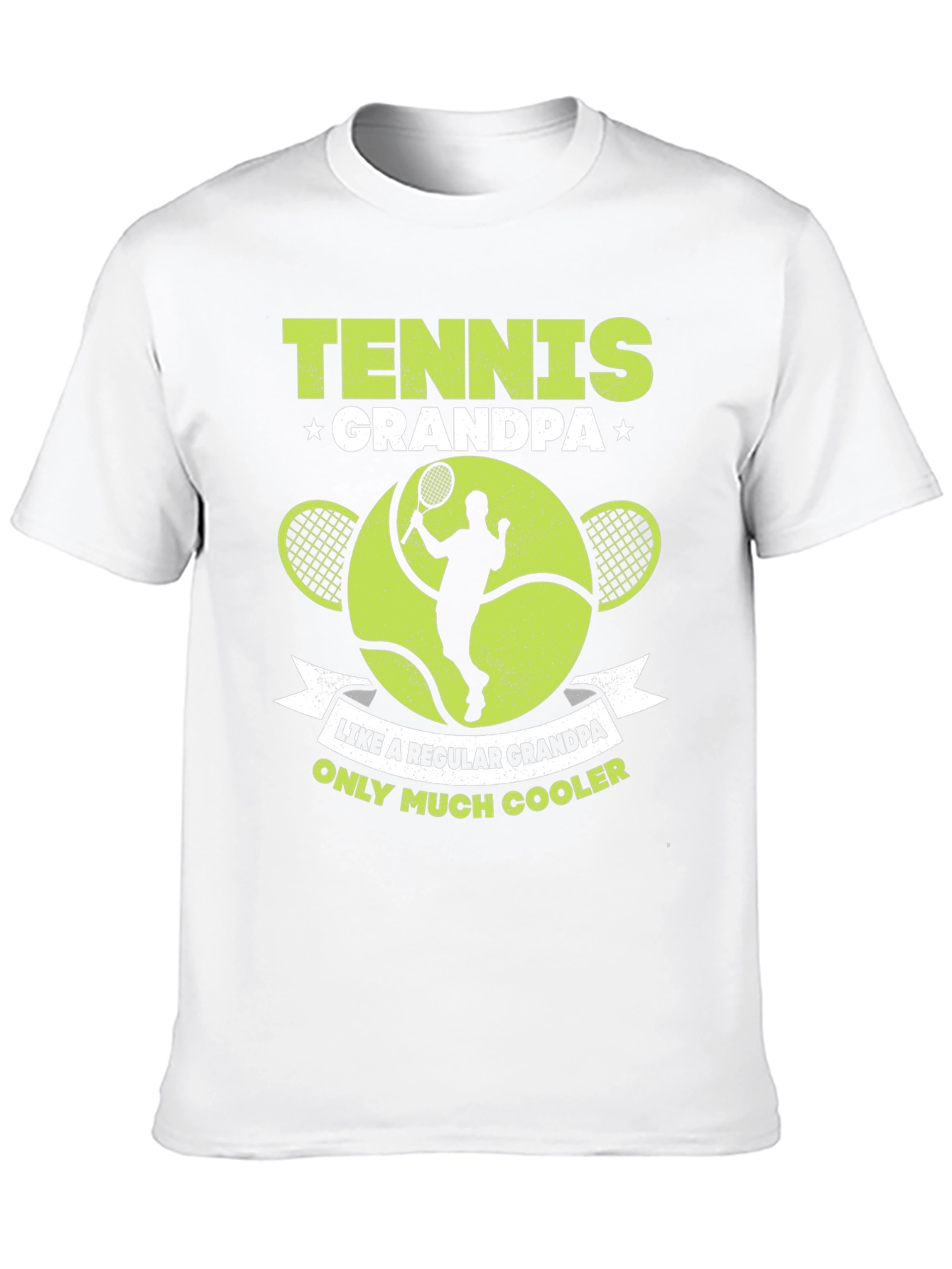 Tennis Grandpa T-Shirt - Cool Grandpa Gift