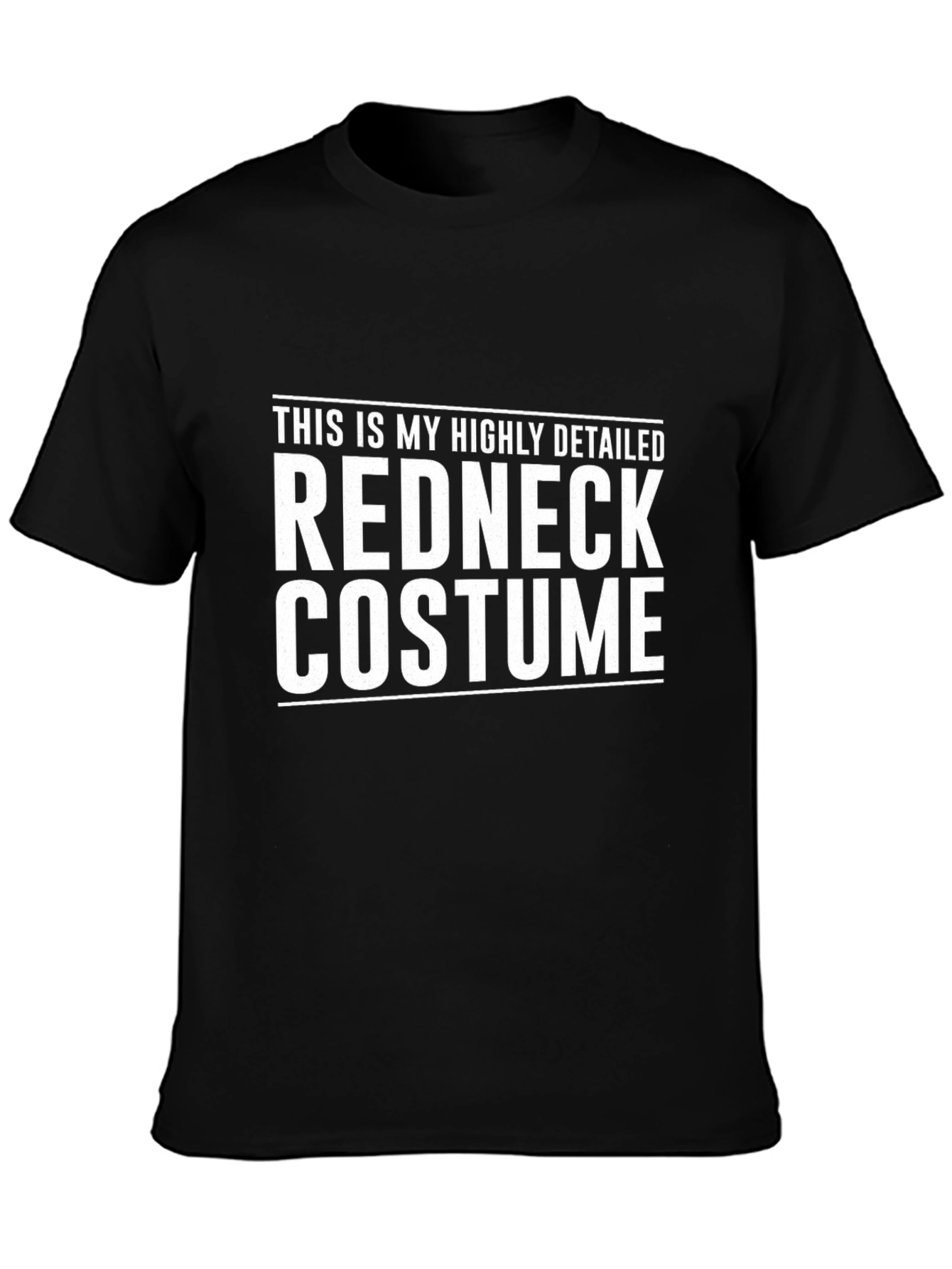 Redneck Costume T-Shirt - Funny Sarcastic Tee