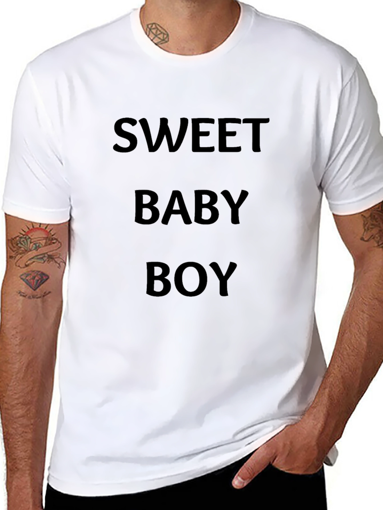 Sweet Baby Boy Black T-Shirt