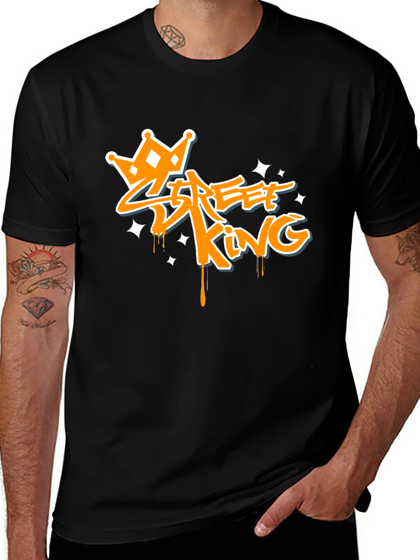 Street King Graphic T-Shirt - Urban Style