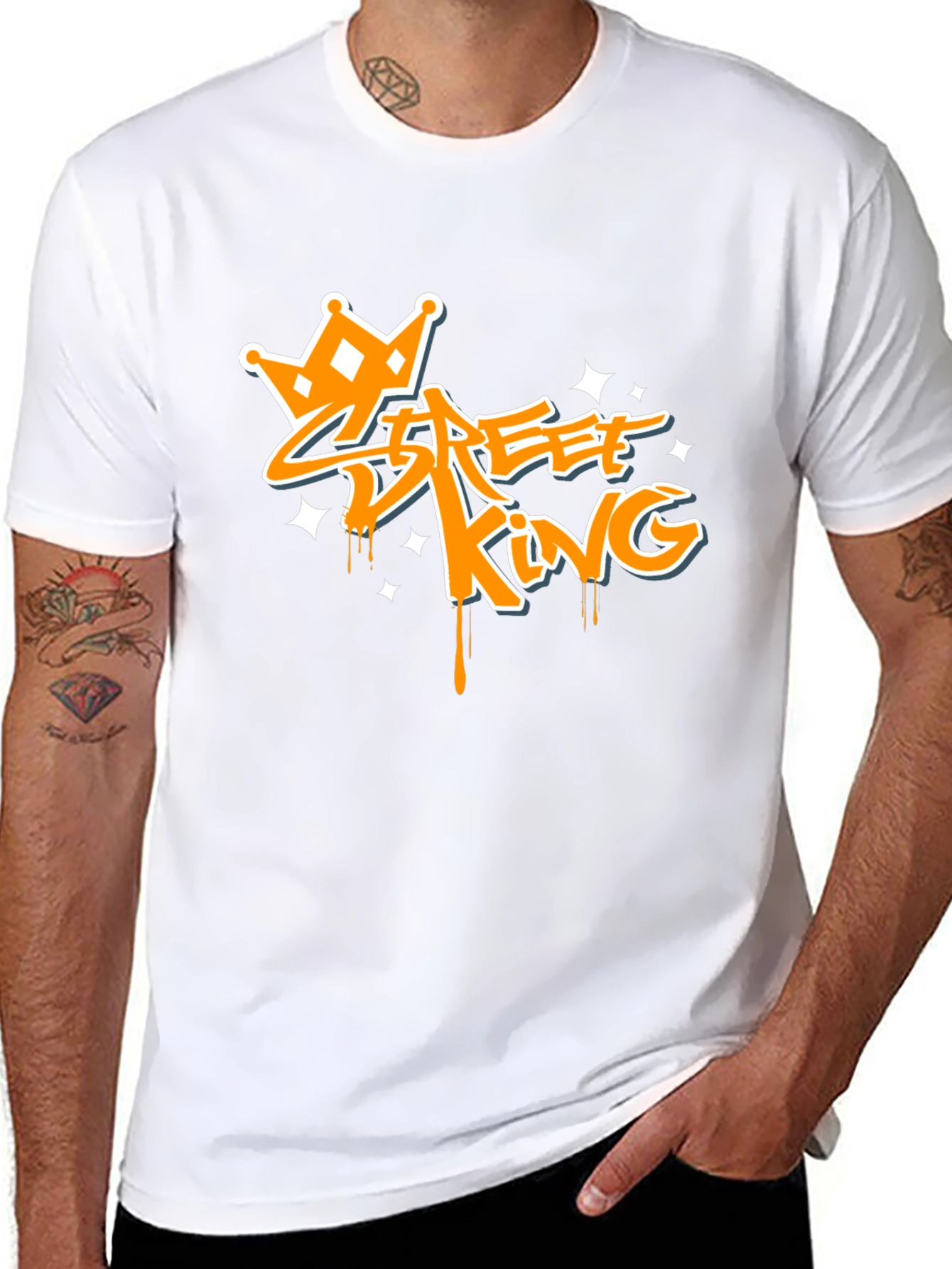 Street King Graphic T-Shirt - Urban Style