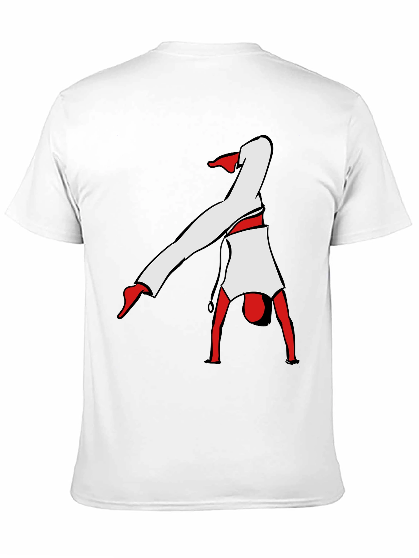 Capoeira Handstand T-Shirt - Black