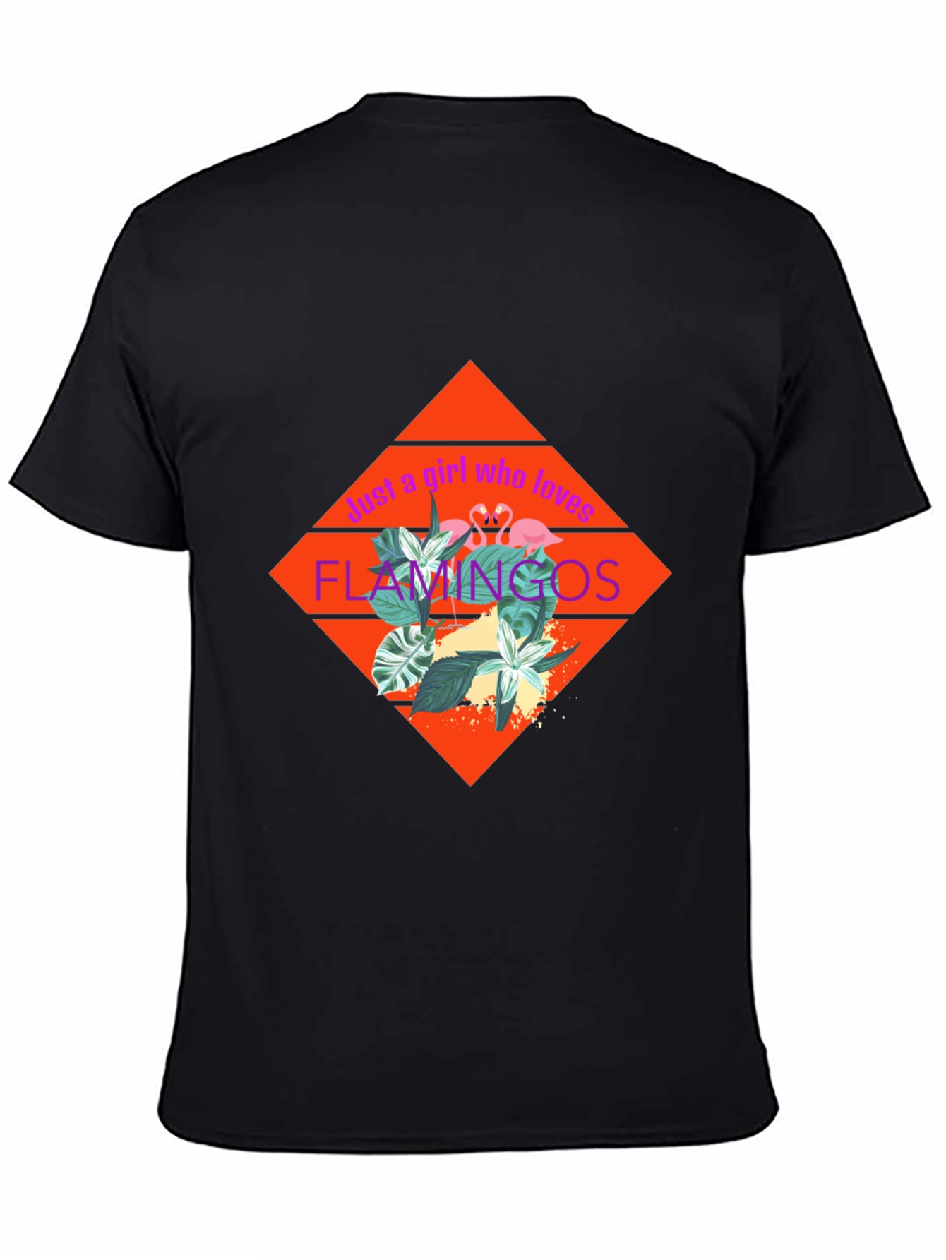 Just a Girl Who Loves Flamingos T-Shirt