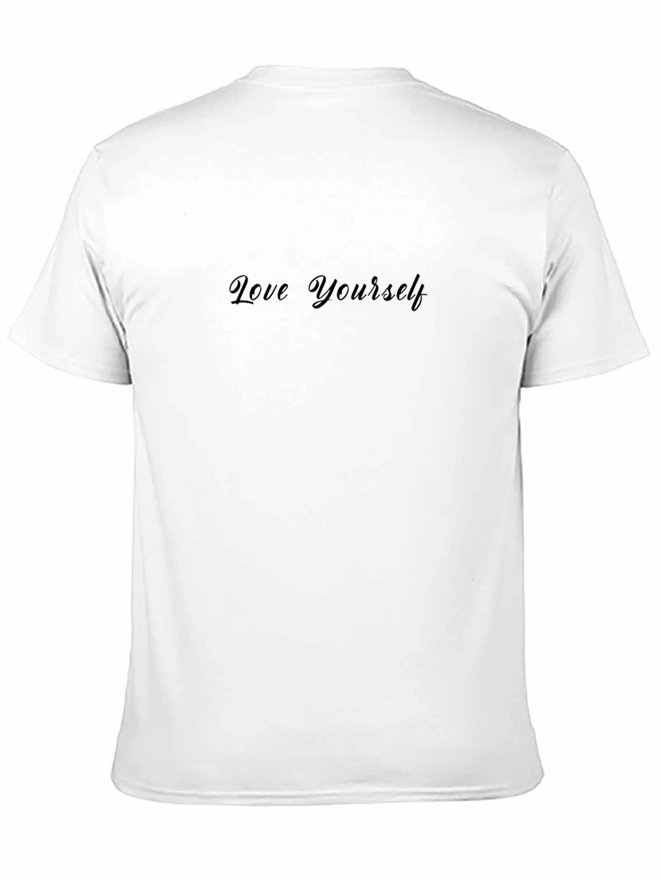 Love Yourself Black T-Shirt - Stylish & Comfortable