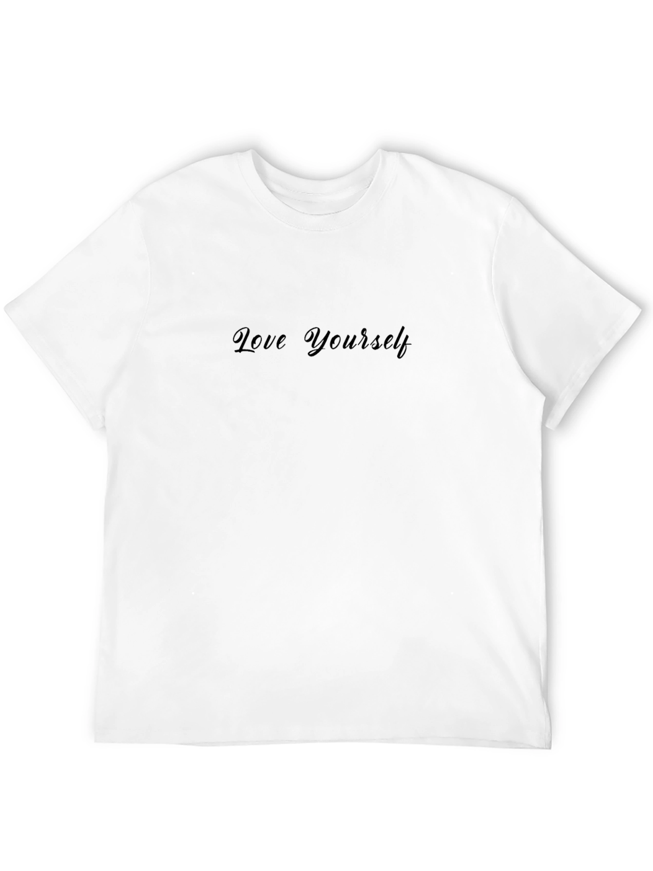 Love Yourself Black T-Shirt - Stylish & Comfortable