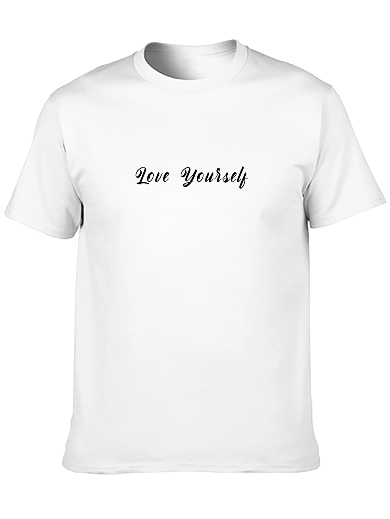 Love Yourself Black T-Shirt - Stylish & Comfortable
