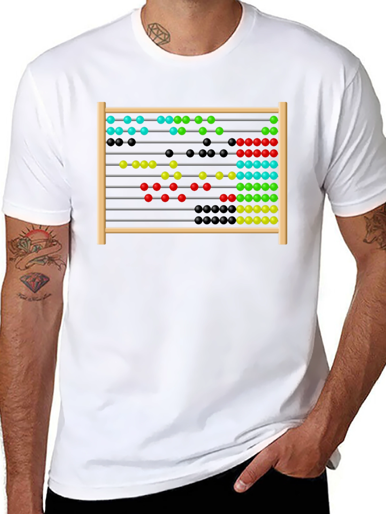 Abacus T-Shirt Novelty Graphic Tee