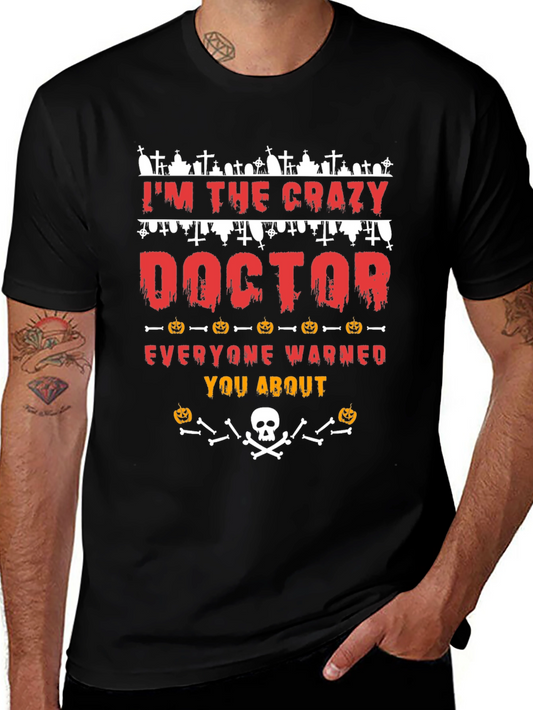 Crazy Doctor Halloween T-Shirt