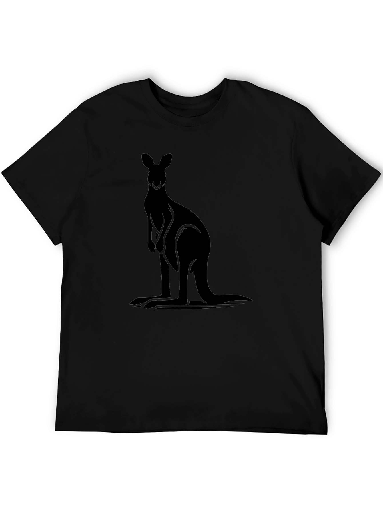 Black Kangaroo Graphic Tee