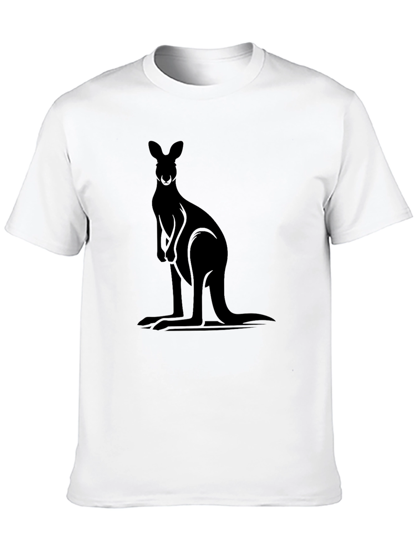Black Kangaroo Graphic Tee