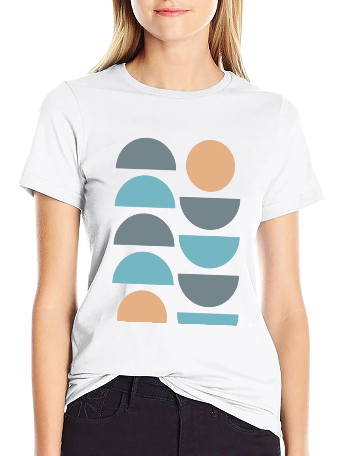 Geometric Pattern T-Shirt