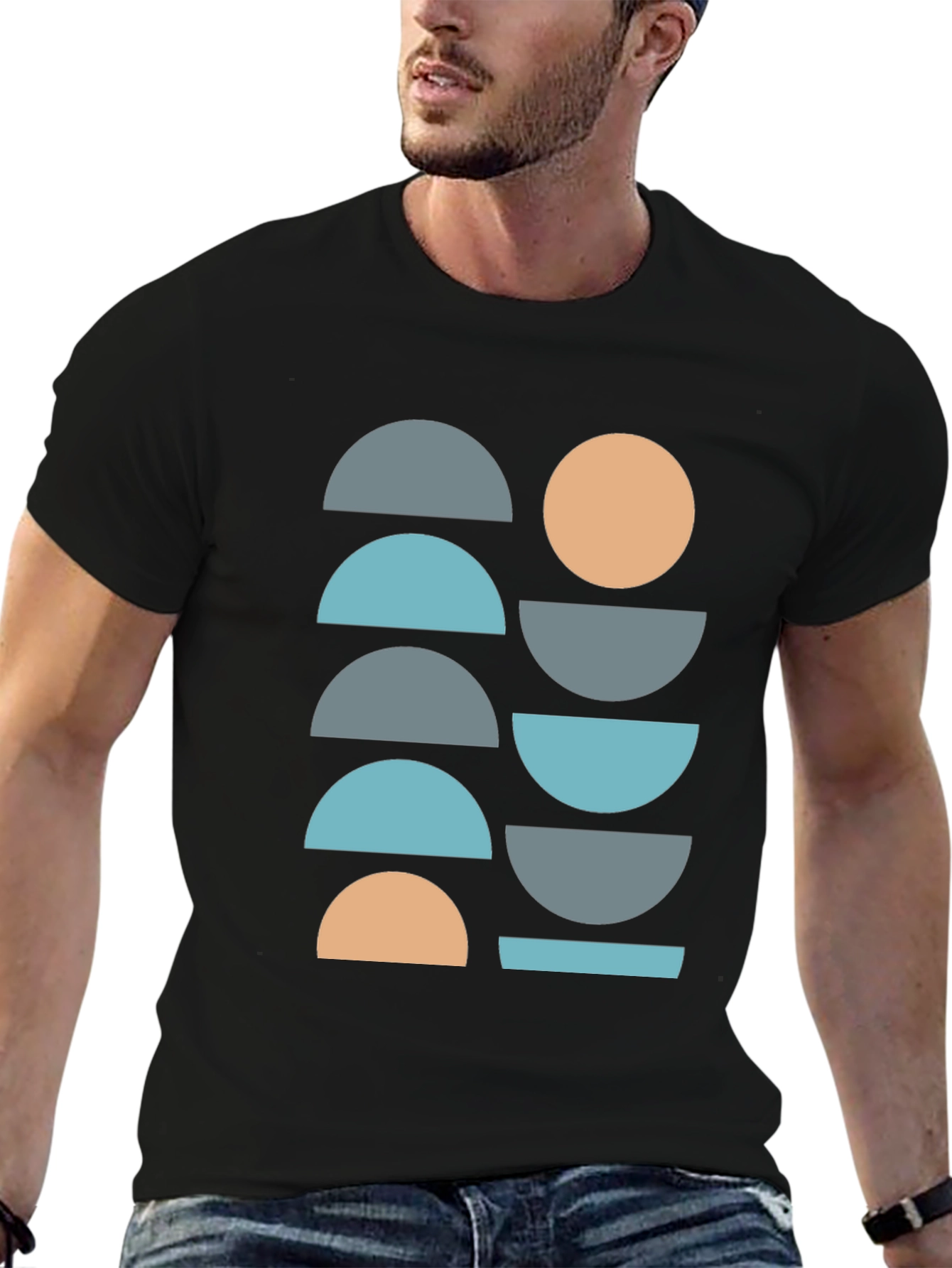 Geometric Pattern T-Shirt