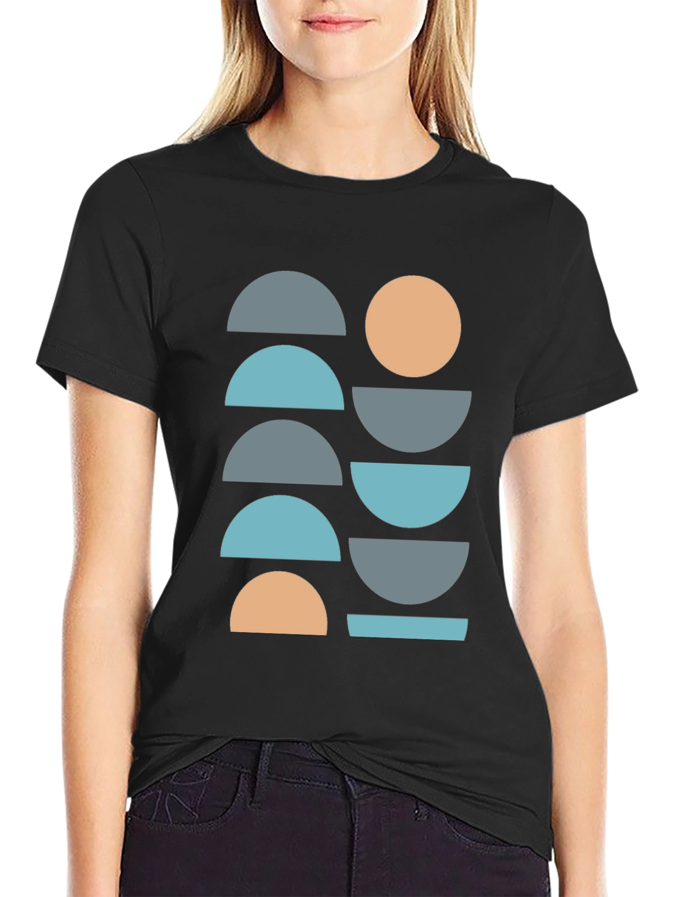 Geometric Pattern T-Shirt