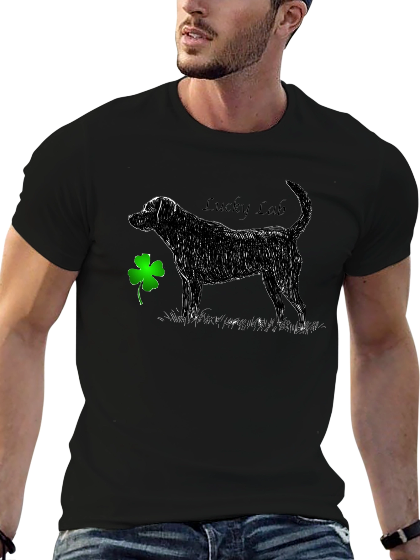 Lucky Lab St. Patricks Day T-Shirt