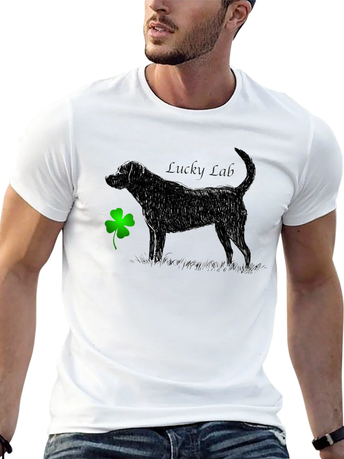 Lucky Lab St. Patricks Day T-Shirt