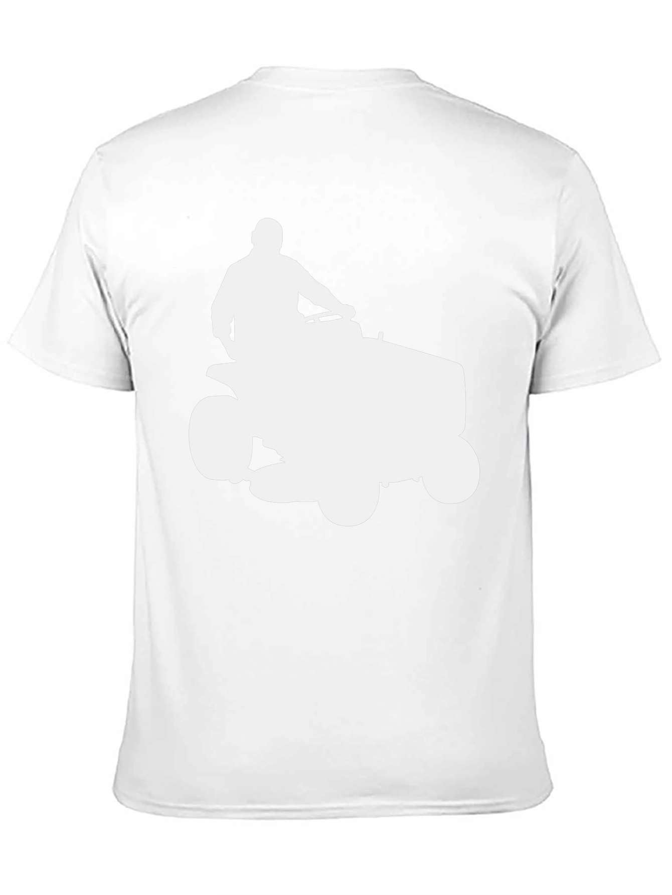 Lawn Mower Black T-Shirt
