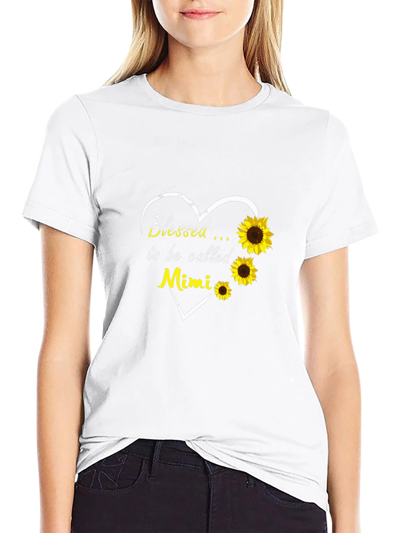 Blessed to be Called Mimi Sunflower T-Shirt