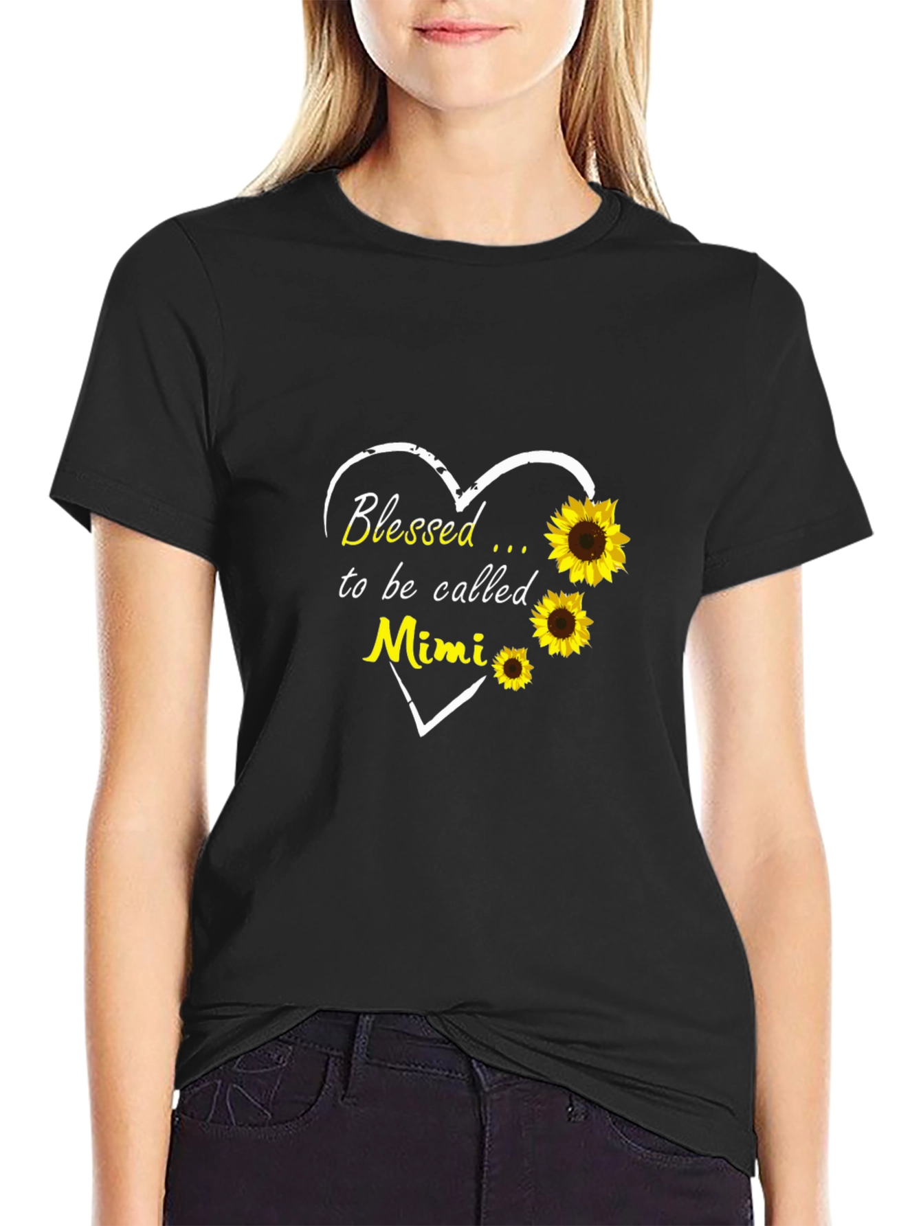 Blessed to be Called Mimi Sunflower T-Shirt