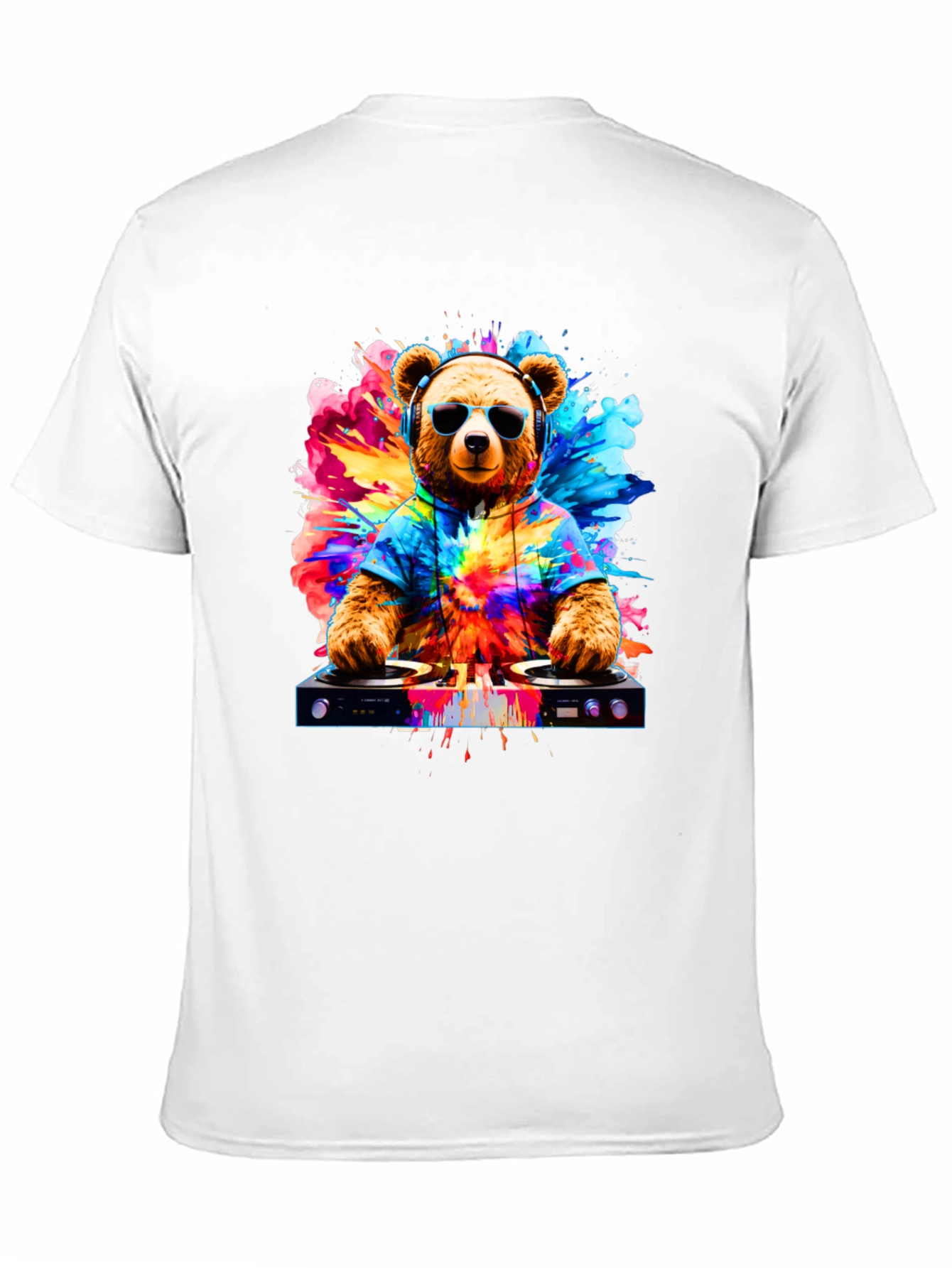 DJ Bear Graphic T-Shirt