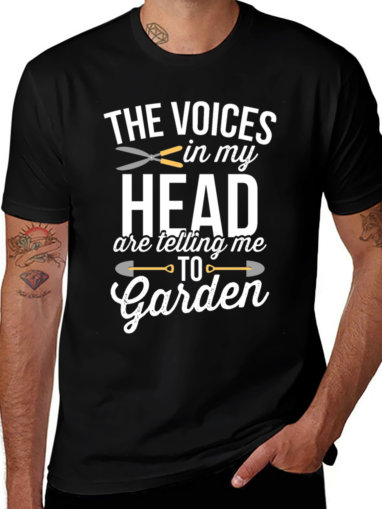 Voices in My Head Garden T-Shirt