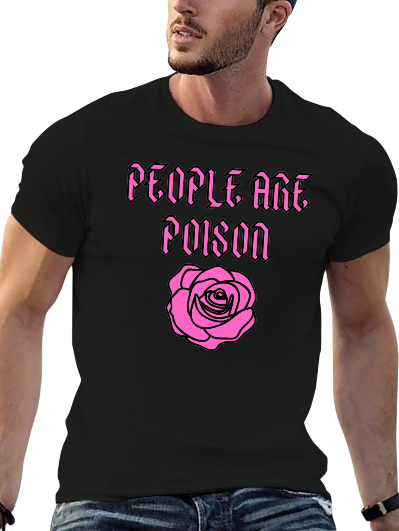 People Are Poison Rose Graphic Tee
