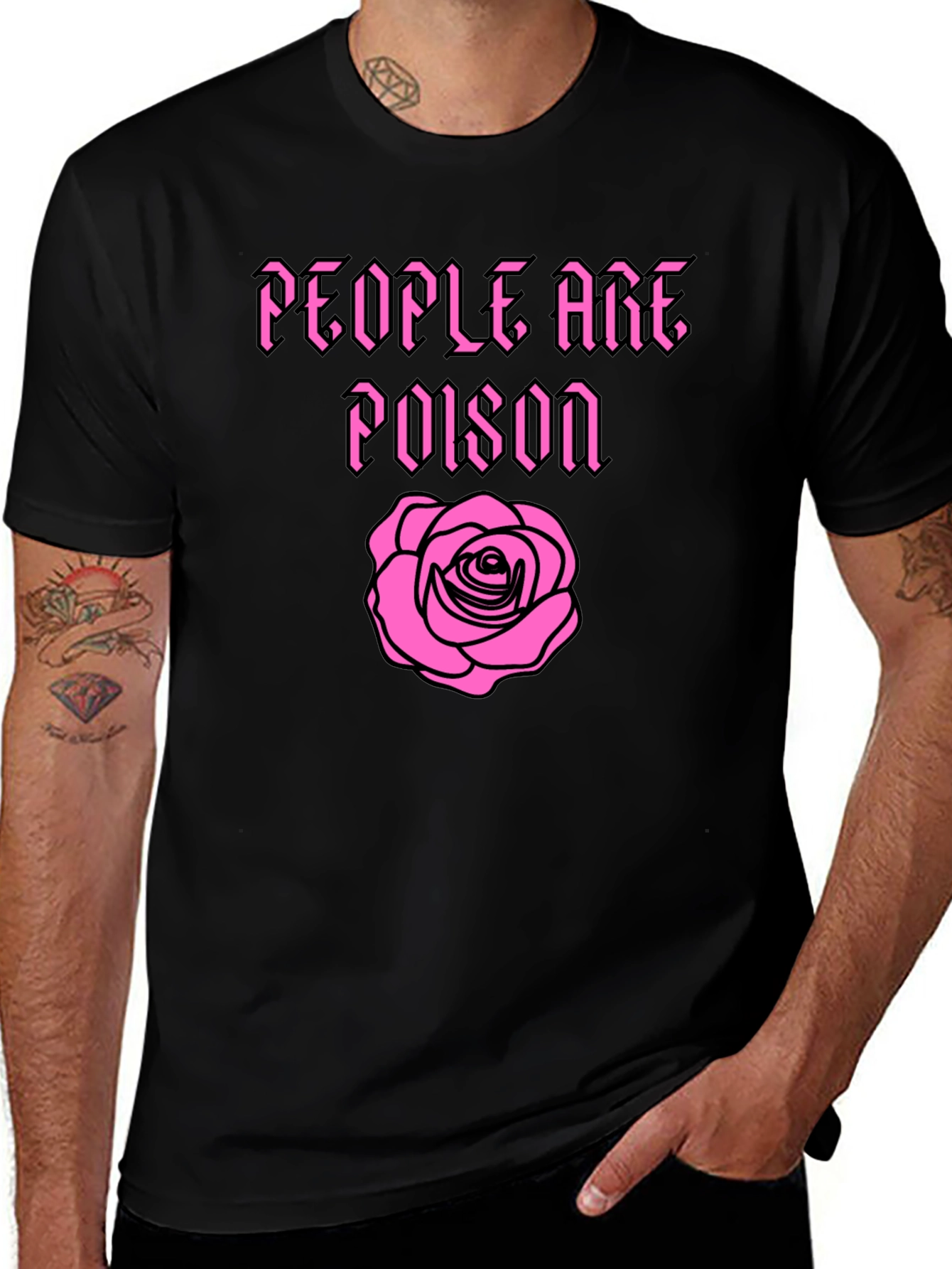 People Are Poison Rose Graphic Tee