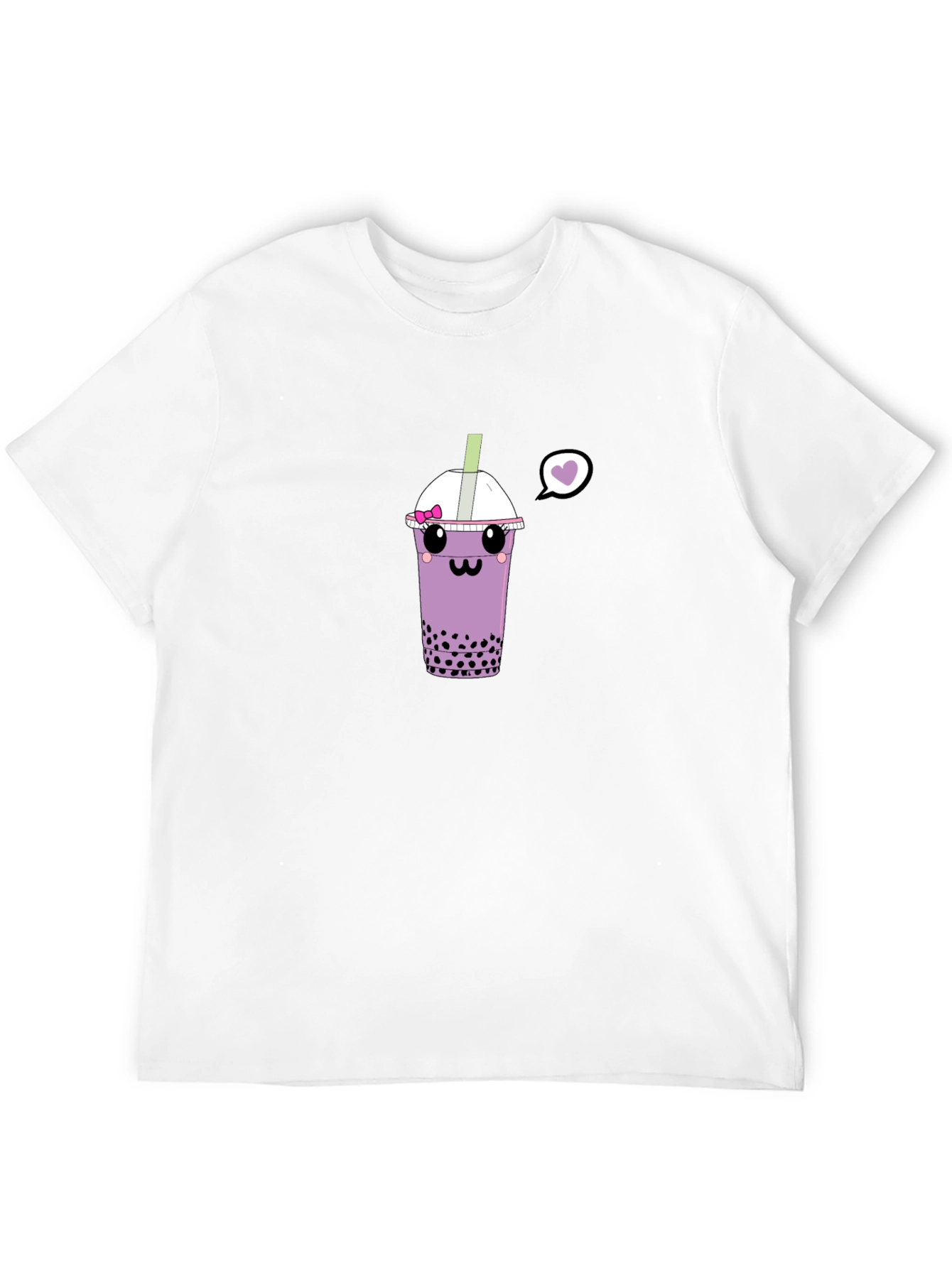 Cute Bubble Tea Graphic T-Shirt