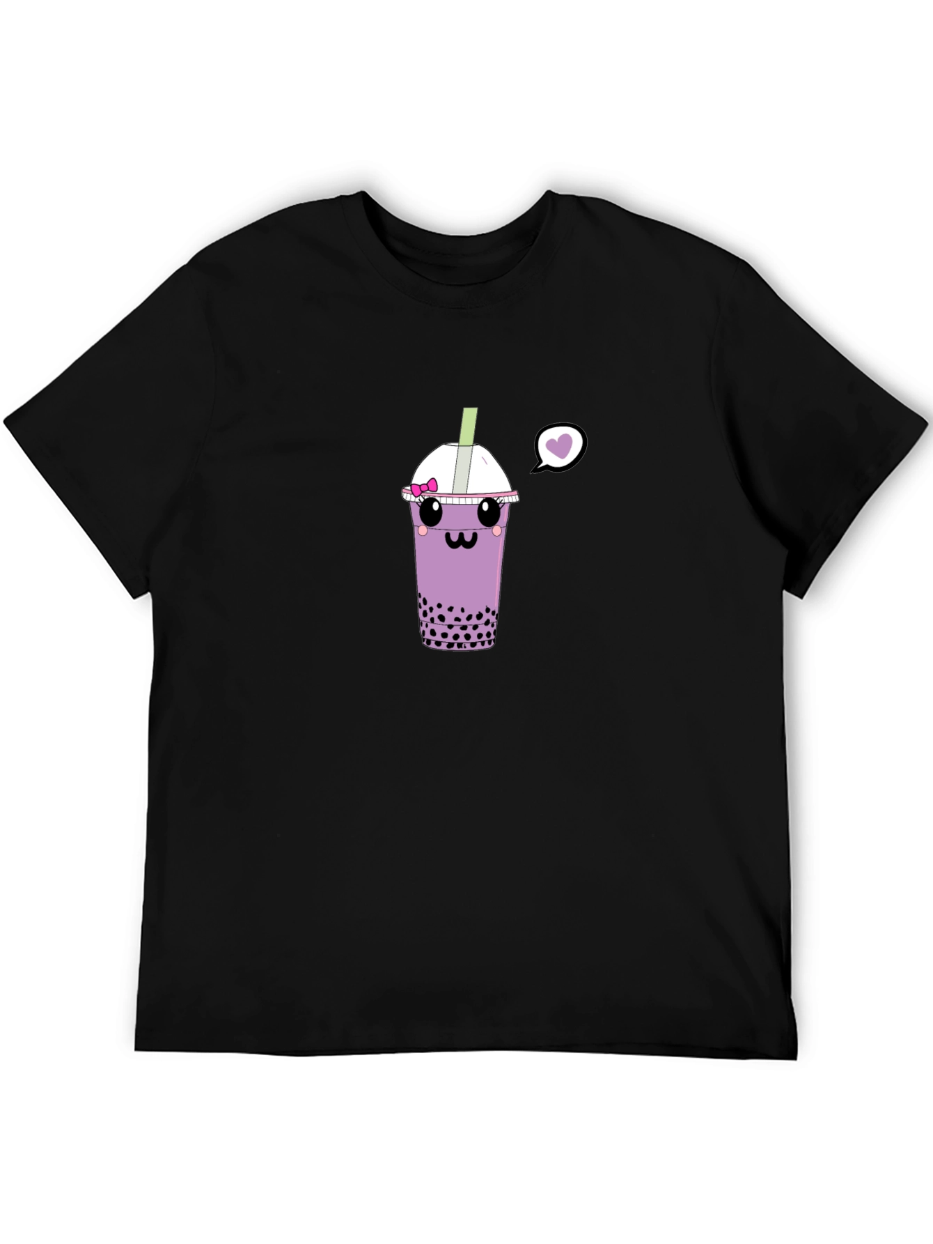 Cute Bubble Tea Graphic T-Shirt