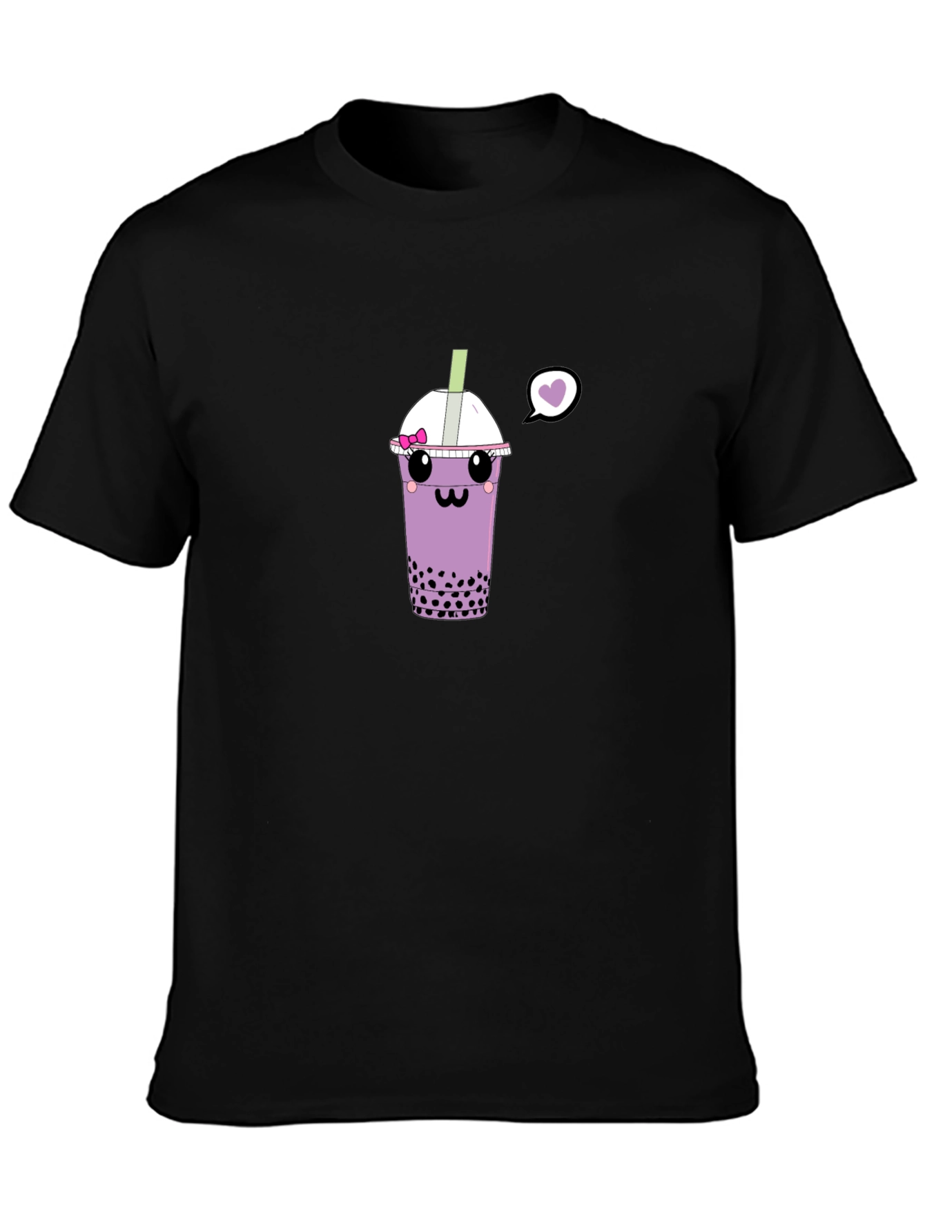 Cute Bubble Tea Graphic T-Shirt