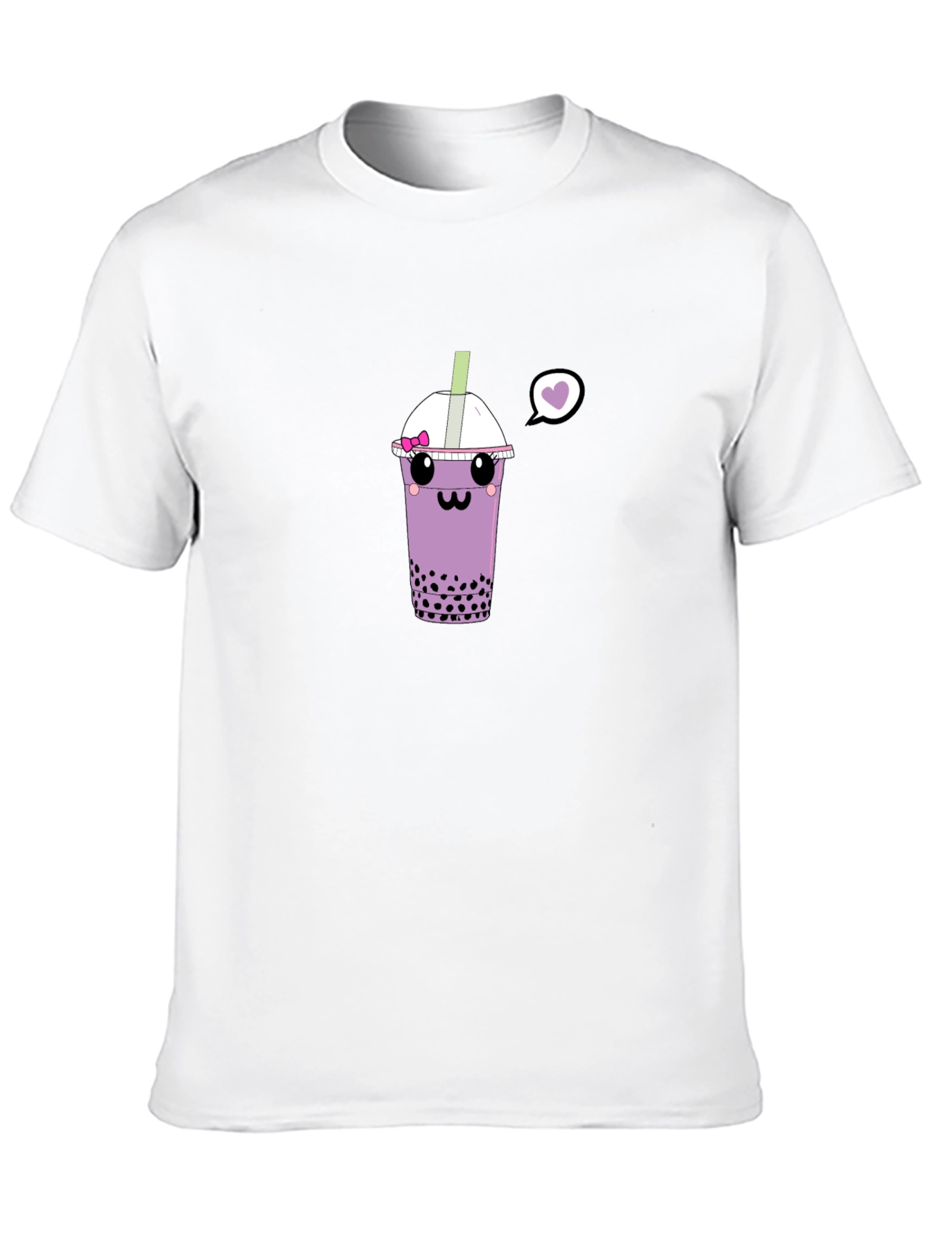 Cute Bubble Tea Graphic T-Shirt
